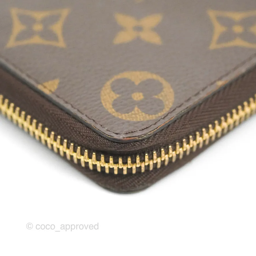 Louis Vuitton Clmence Wallet Monogram Canvas Fuchsia