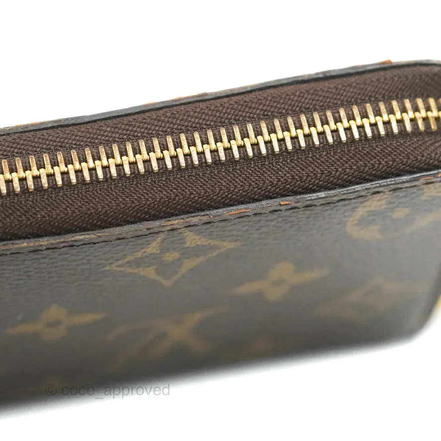 Louis Vuitton Clmence Wallet Monogram Canvas Fuchsia