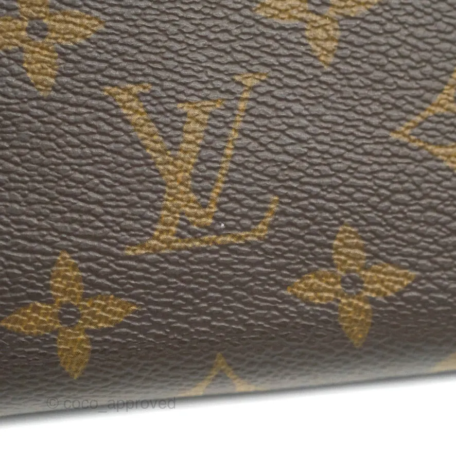 Louis Vuitton Clmence Wallet Monogram Canvas Fuchsia