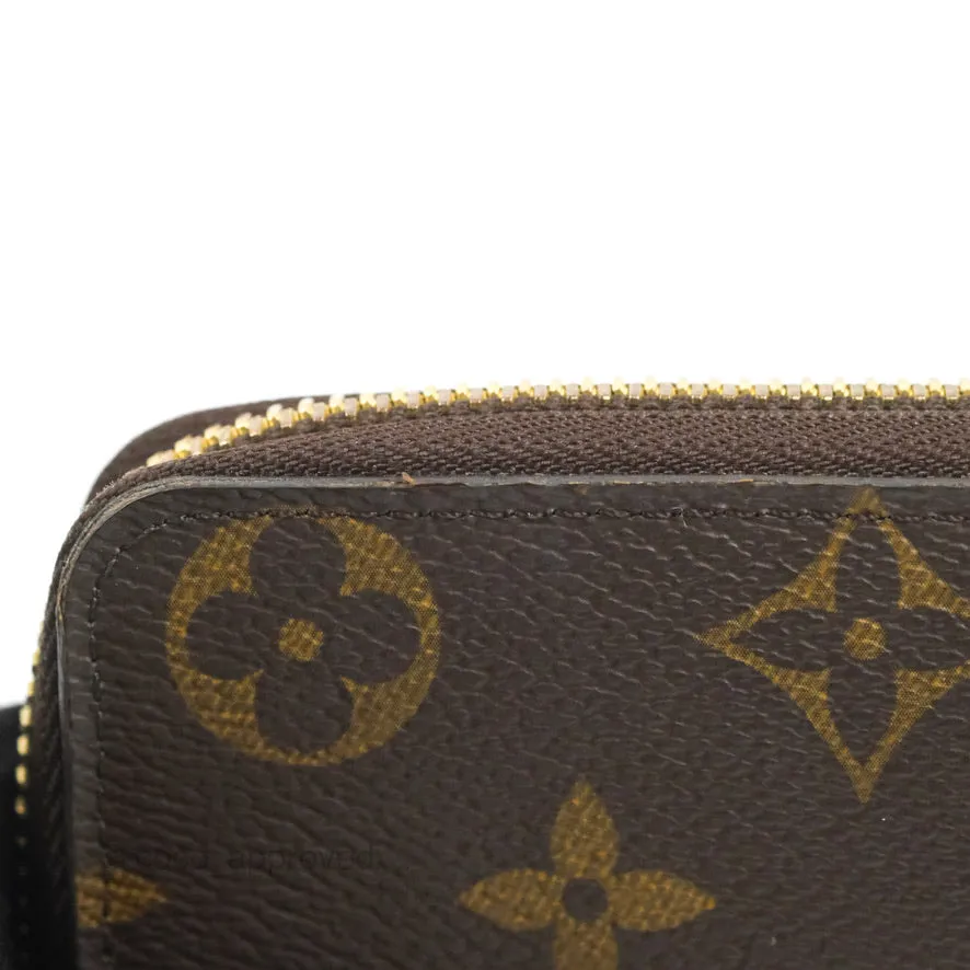 Louis Vuitton Clmence Wallet Monogram Canvas Fuchsia