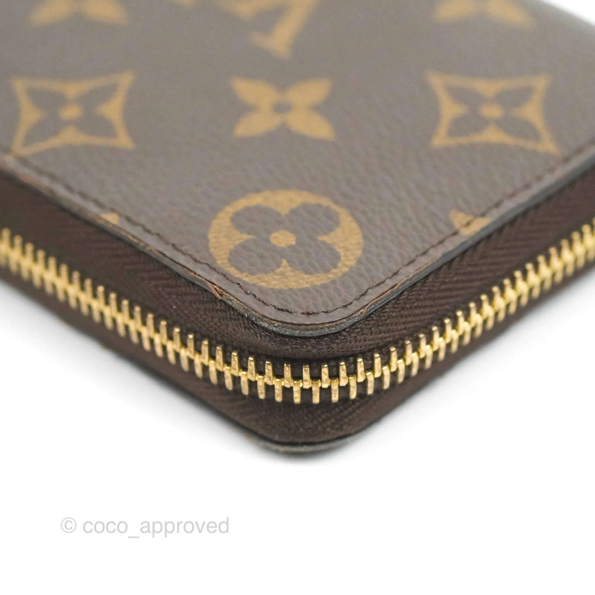 Louis Vuitton Clmence Wallet Monogram Canvas Fuchsia
