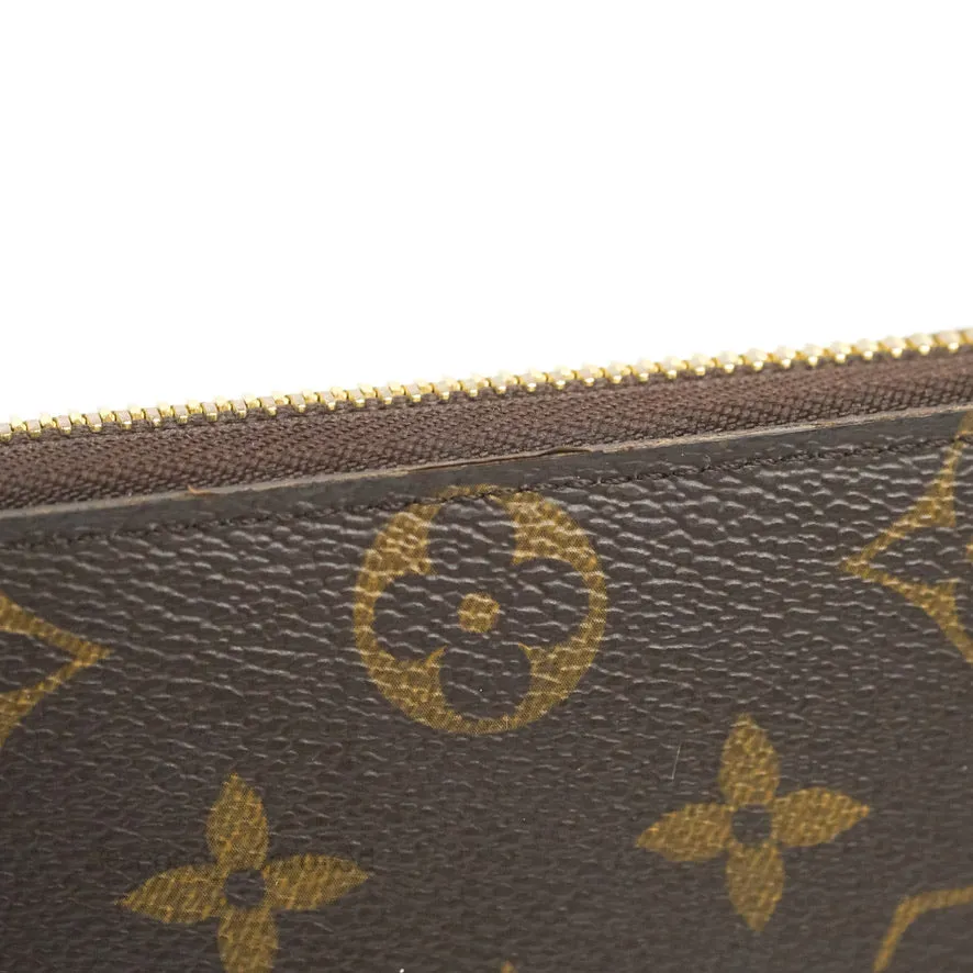 Louis Vuitton Clmence Wallet Monogram Canvas Fuchsia