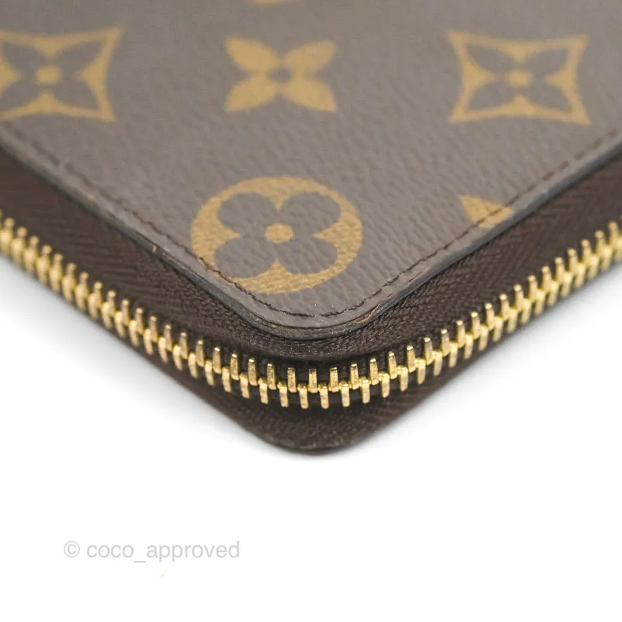 Louis Vuitton Clmence Wallet Monogram Canvas Fuchsia