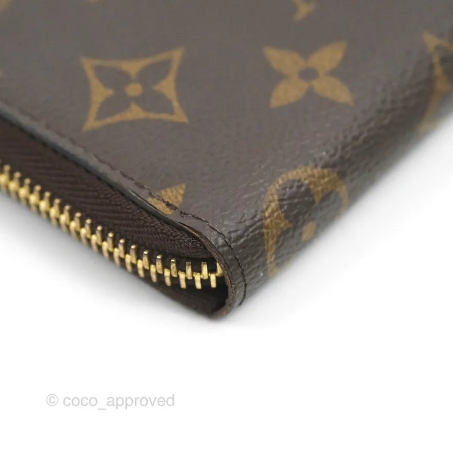 Louis Vuitton Clmence Wallet Monogram Canvas Fuchsia
