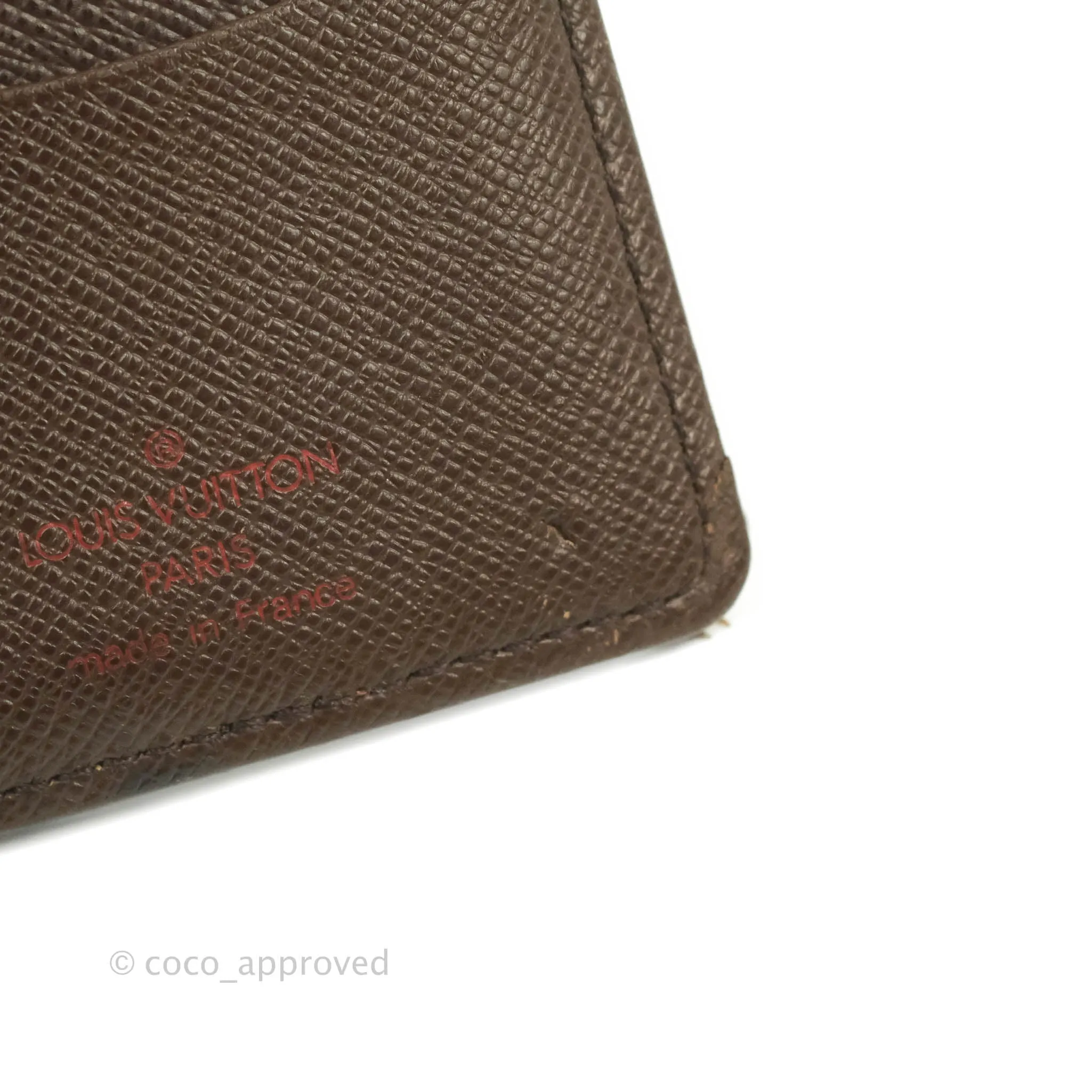 Louis Vuitton Damier Ebene Pocket Organizer