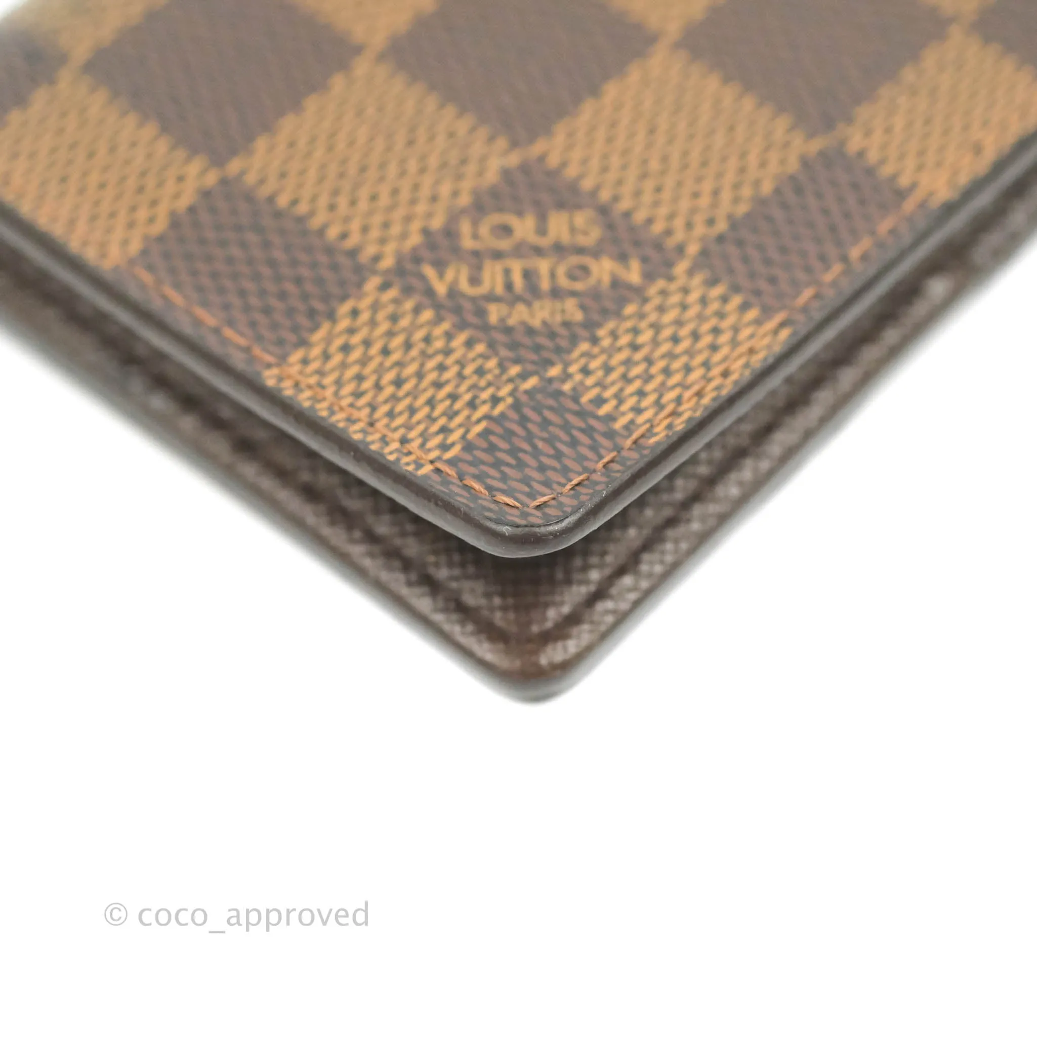 Louis Vuitton Damier Ebene Pocket Organizer