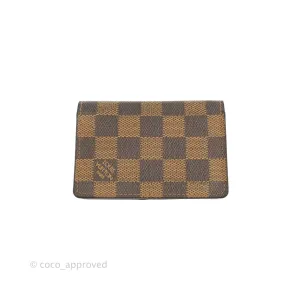 Louis Vuitton Damier Ebene Pocket Organizer