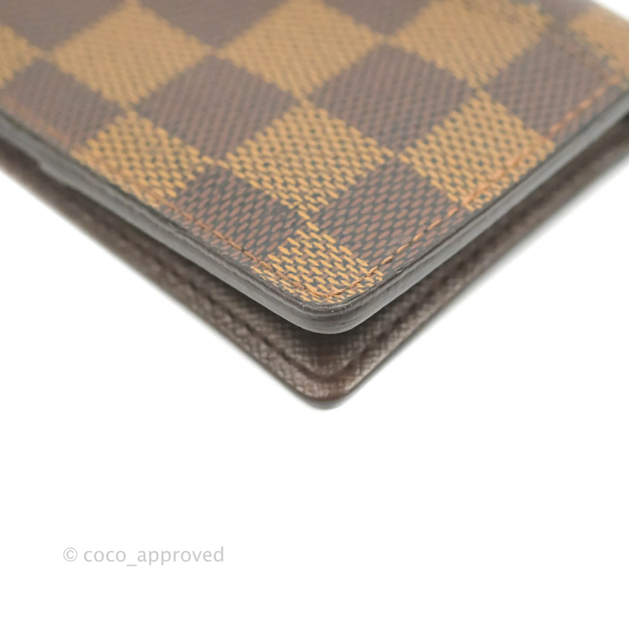 Louis Vuitton Damier Ebene Pocket Organizer