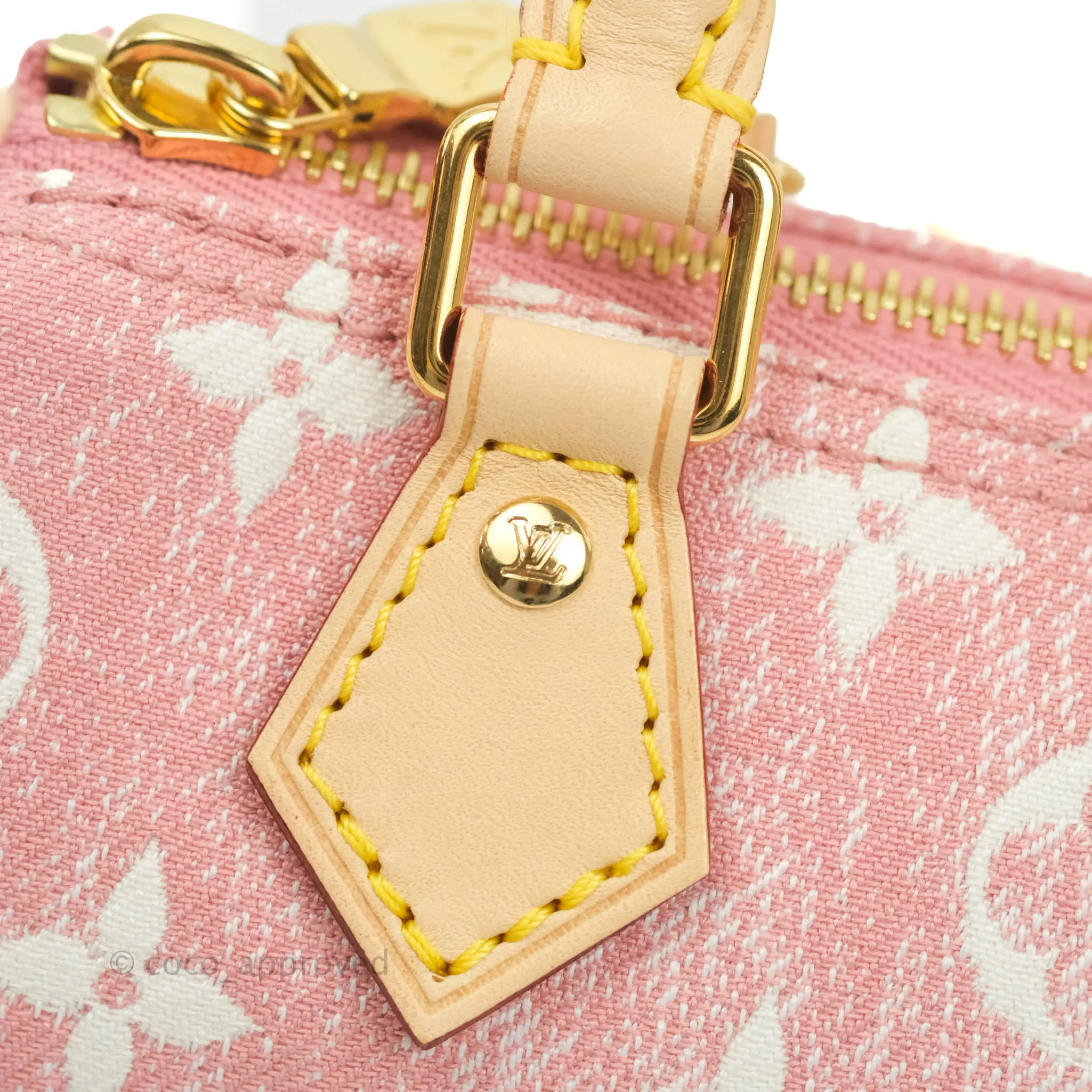 Louis Vuitton Denim Nano Speedy