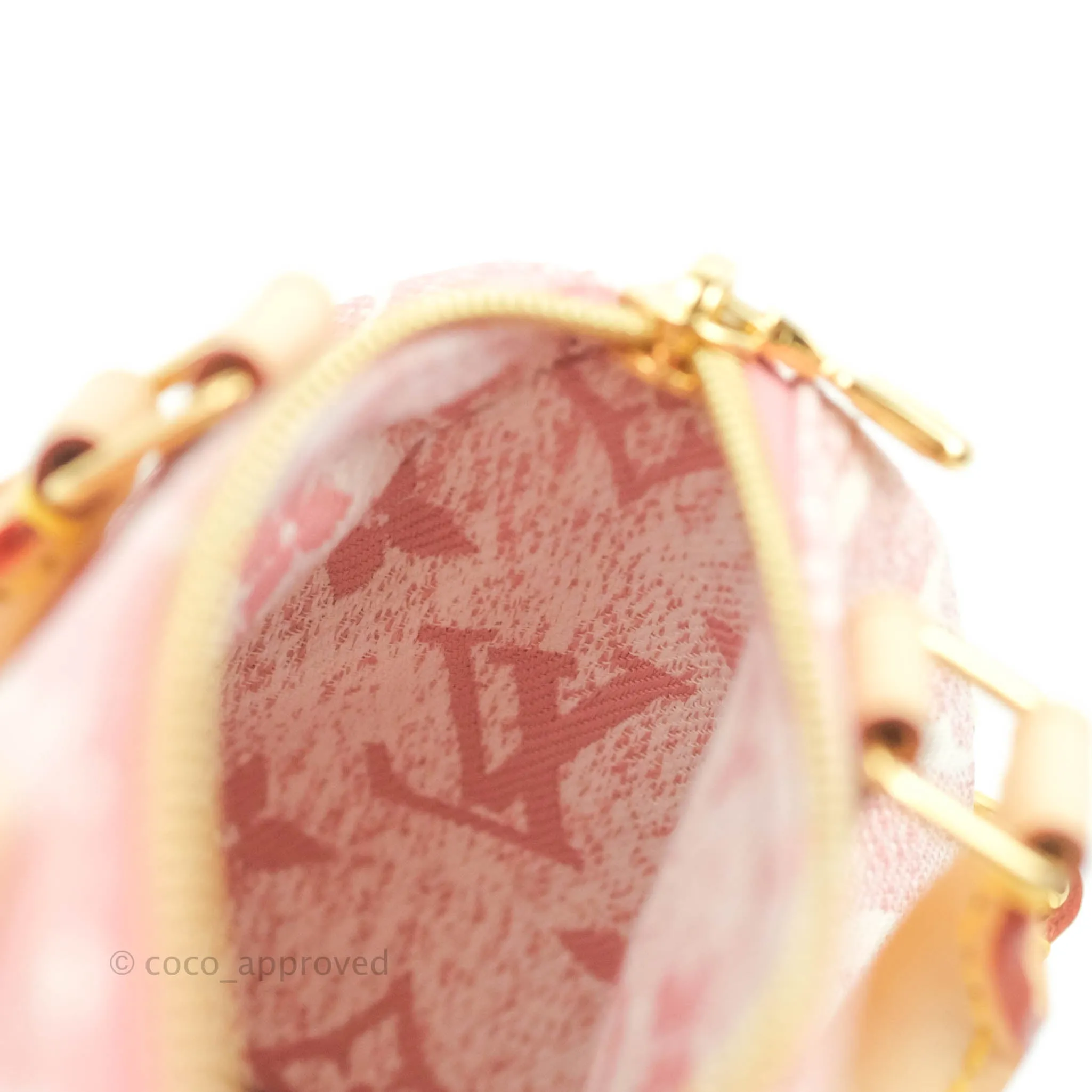Louis Vuitton Denim Nano Speedy