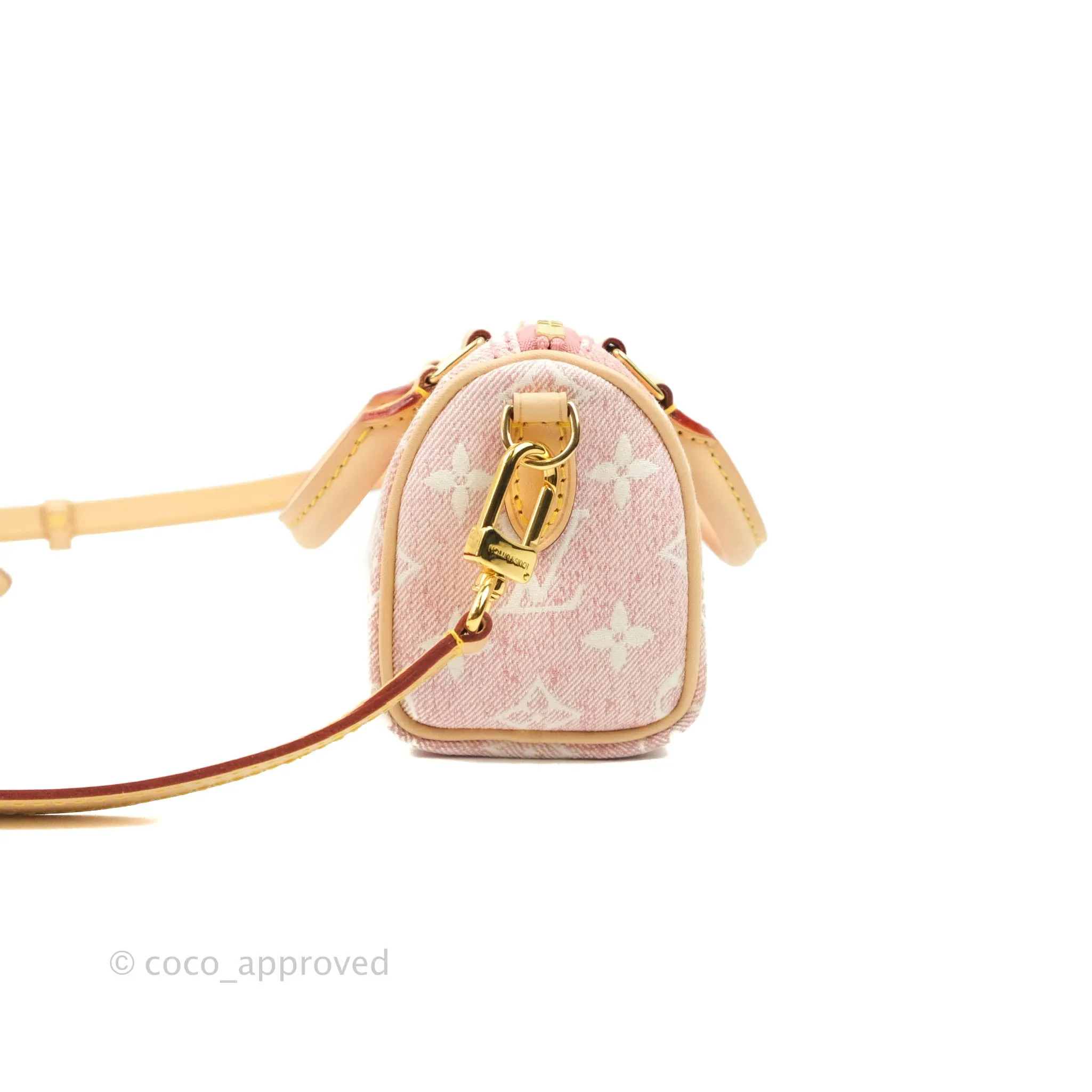 Louis Vuitton Denim Nano Speedy