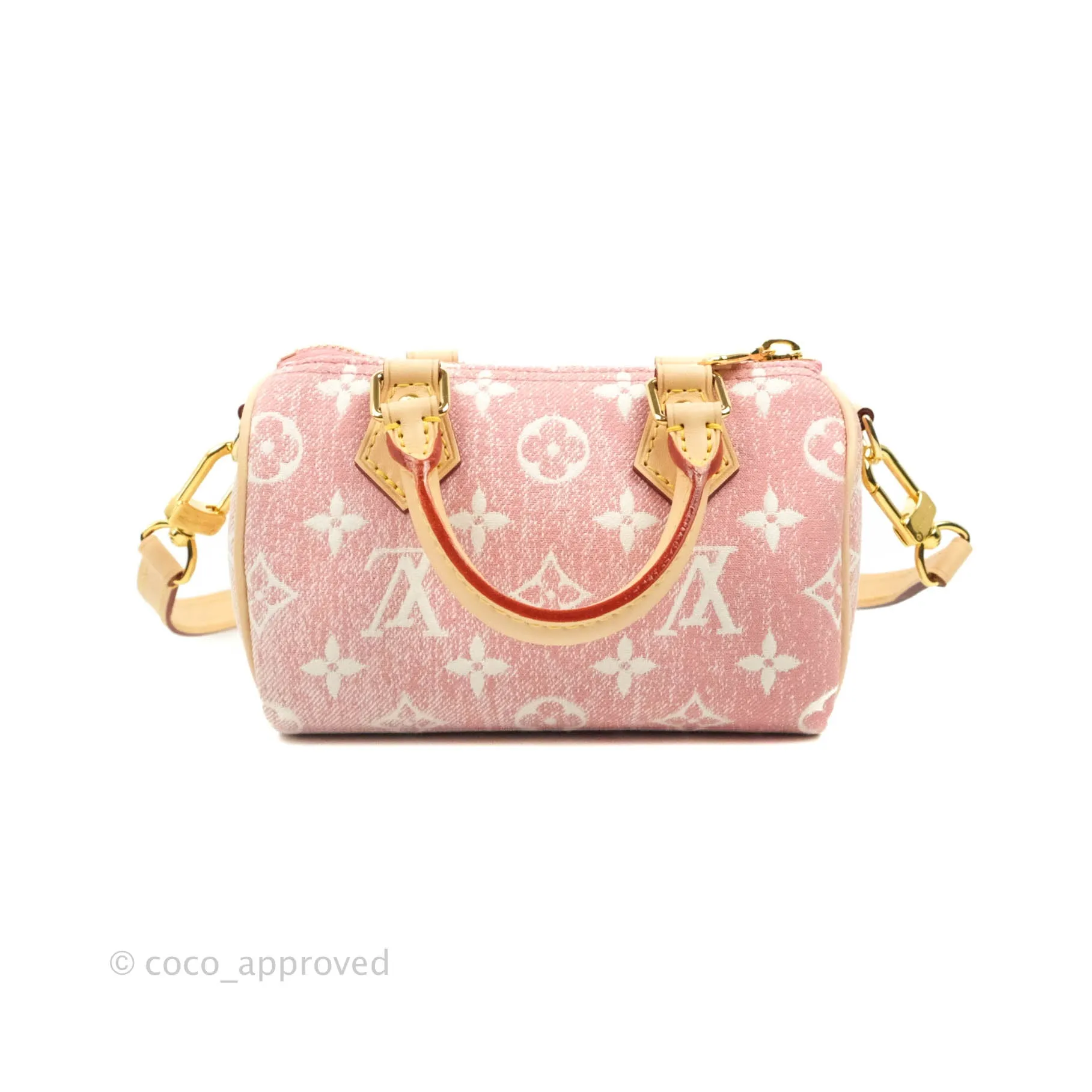 Louis Vuitton Denim Nano Speedy