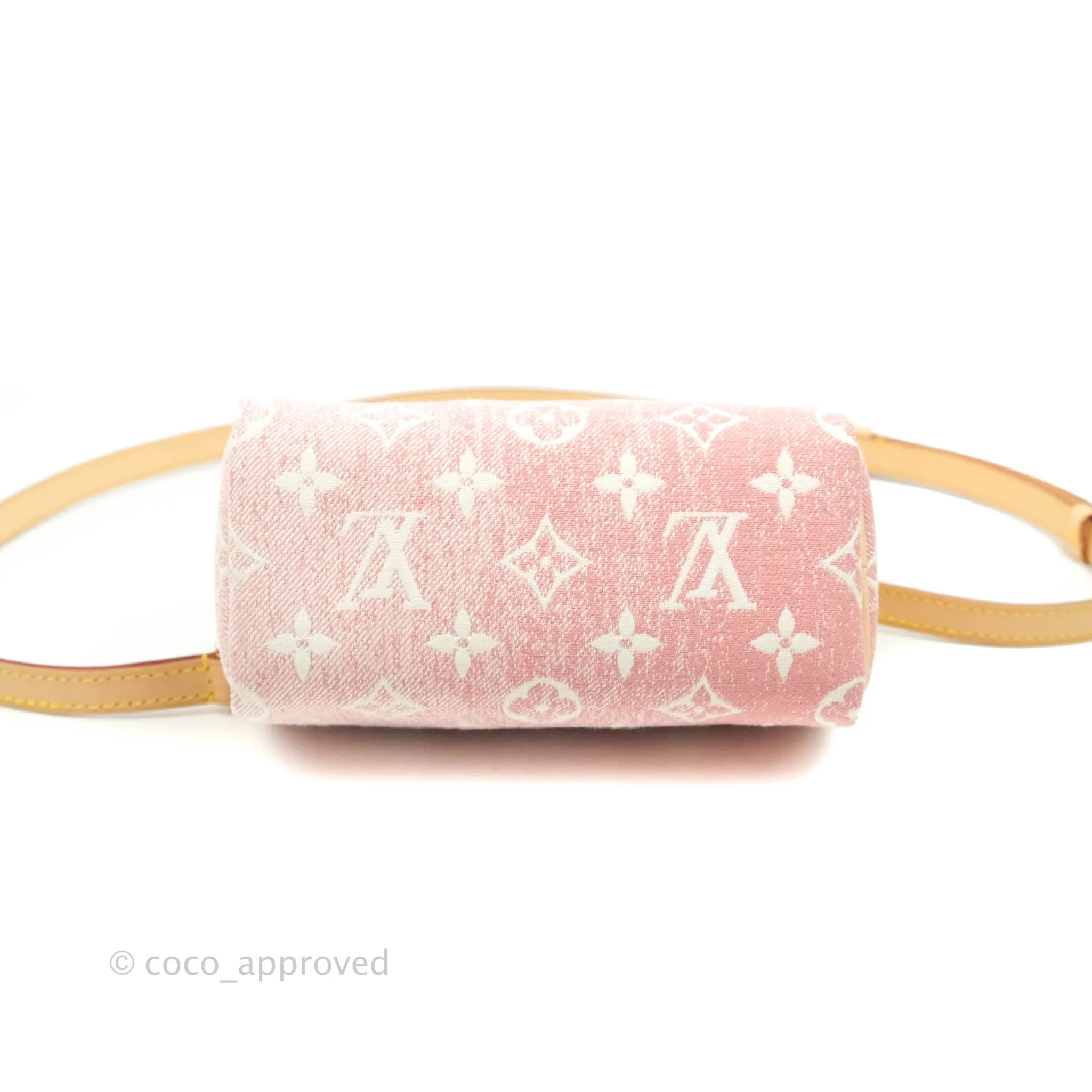 Louis Vuitton Denim Nano Speedy