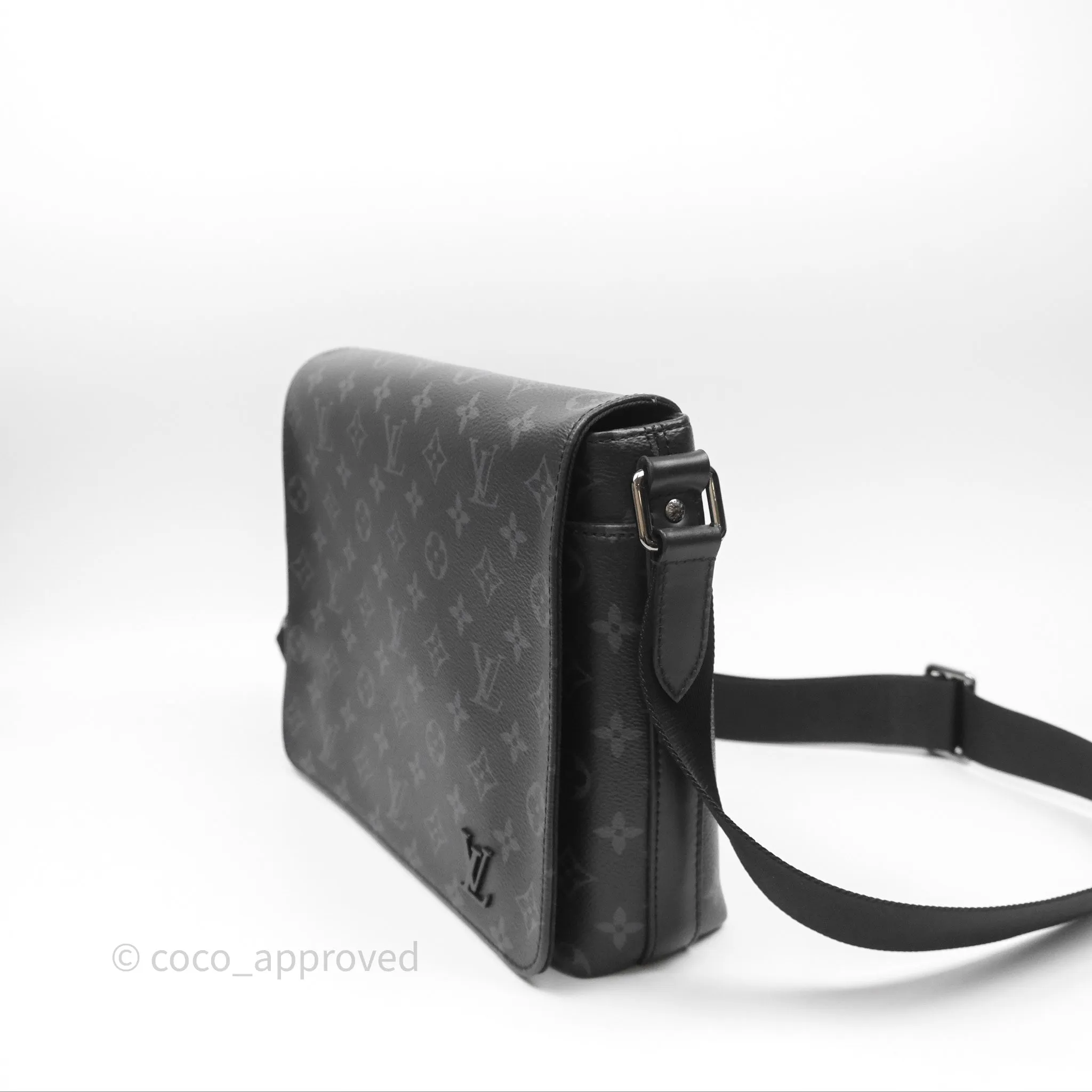 Louis Vuitton District PM Monogram Eclipse Canvas
