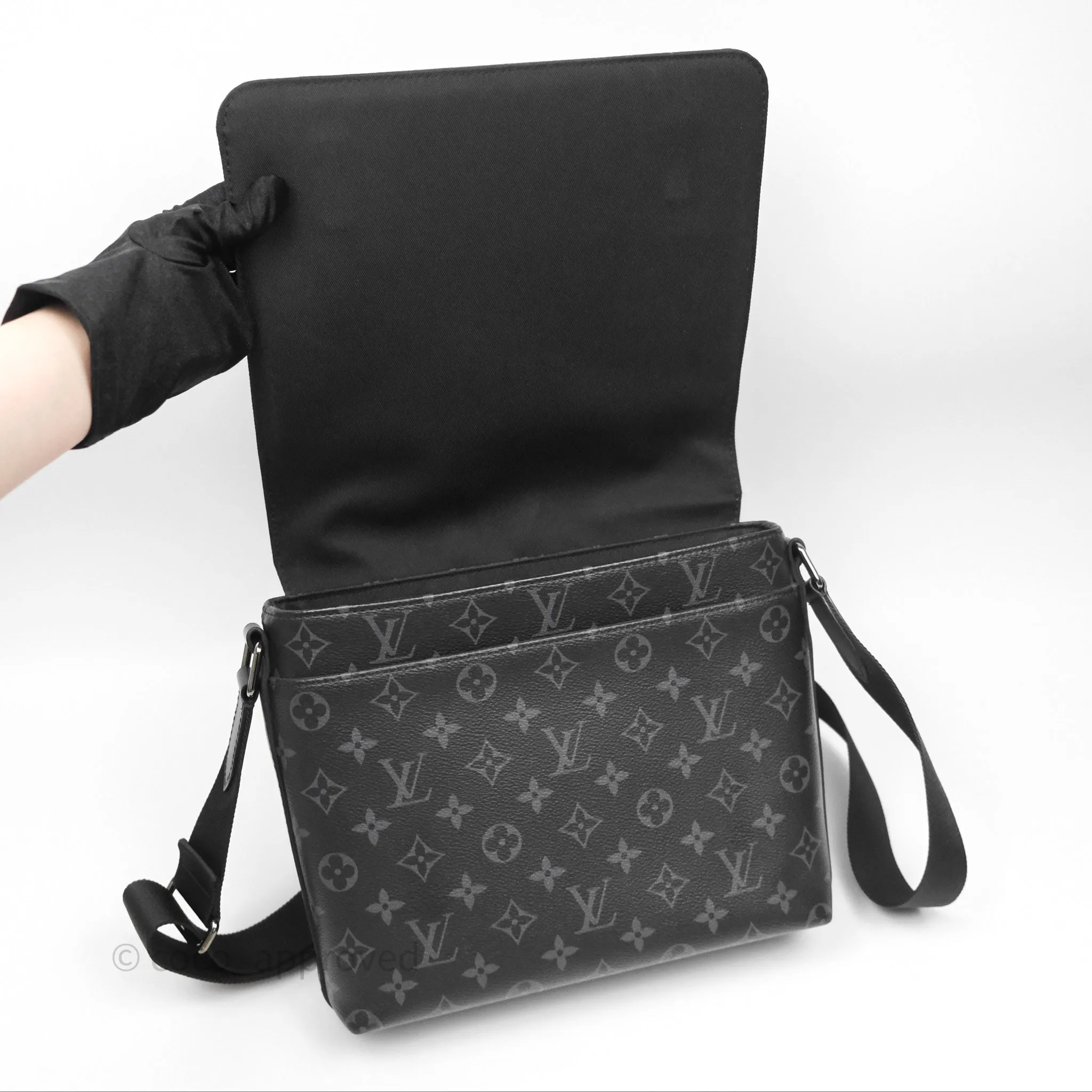 Louis Vuitton District PM Monogram Eclipse Canvas