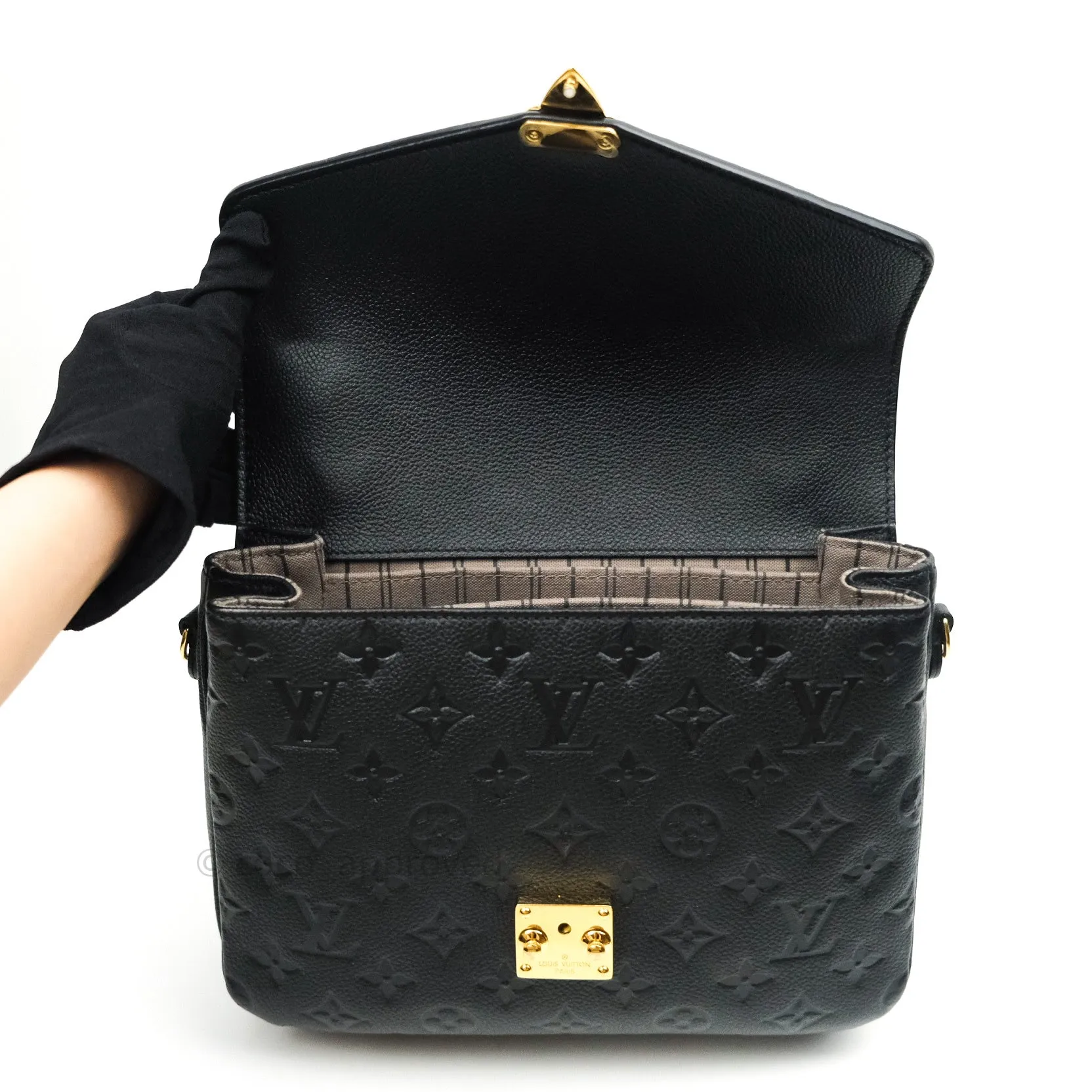 Louis Vuitton Empreinte Pochette Metis Black
