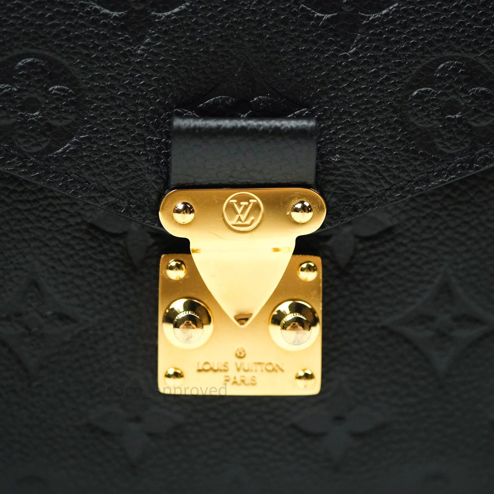 Louis Vuitton Empreinte Pochette Metis Black