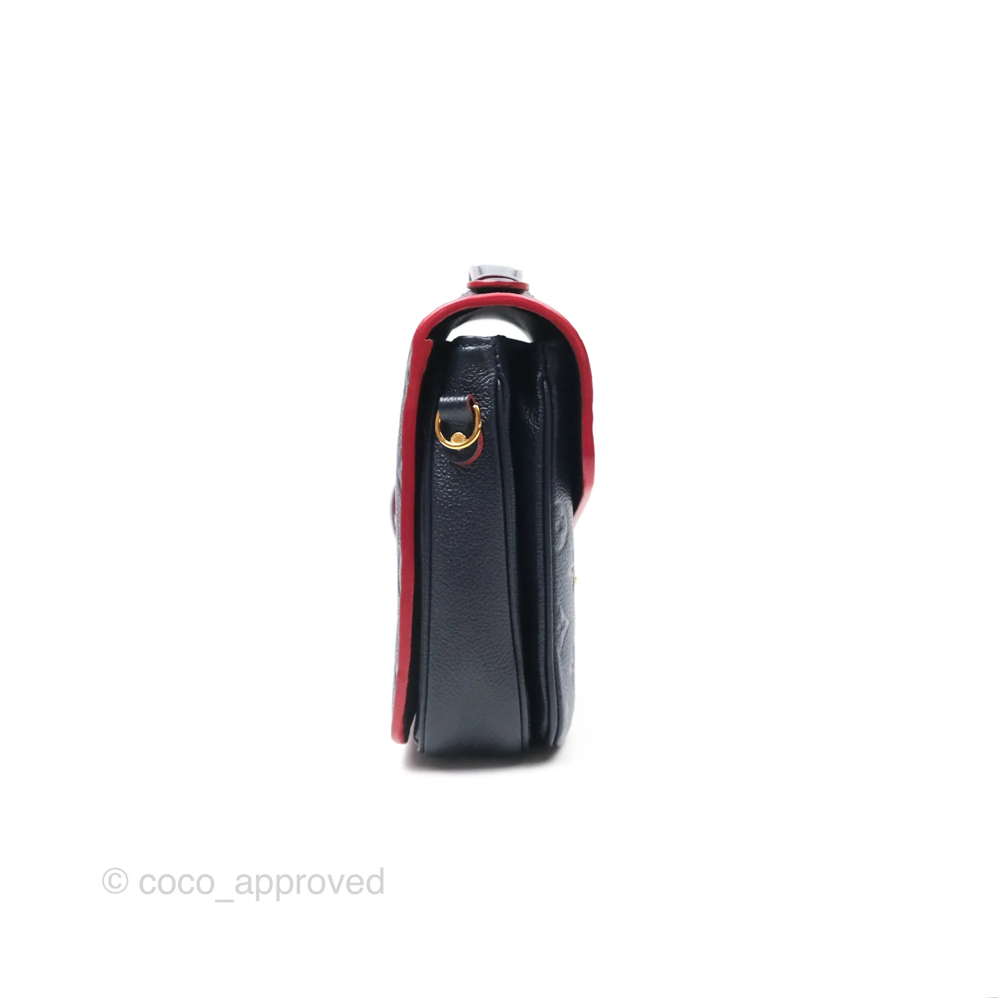 Louis Vuitton Empreinte Pochette Metis Marine Rouge