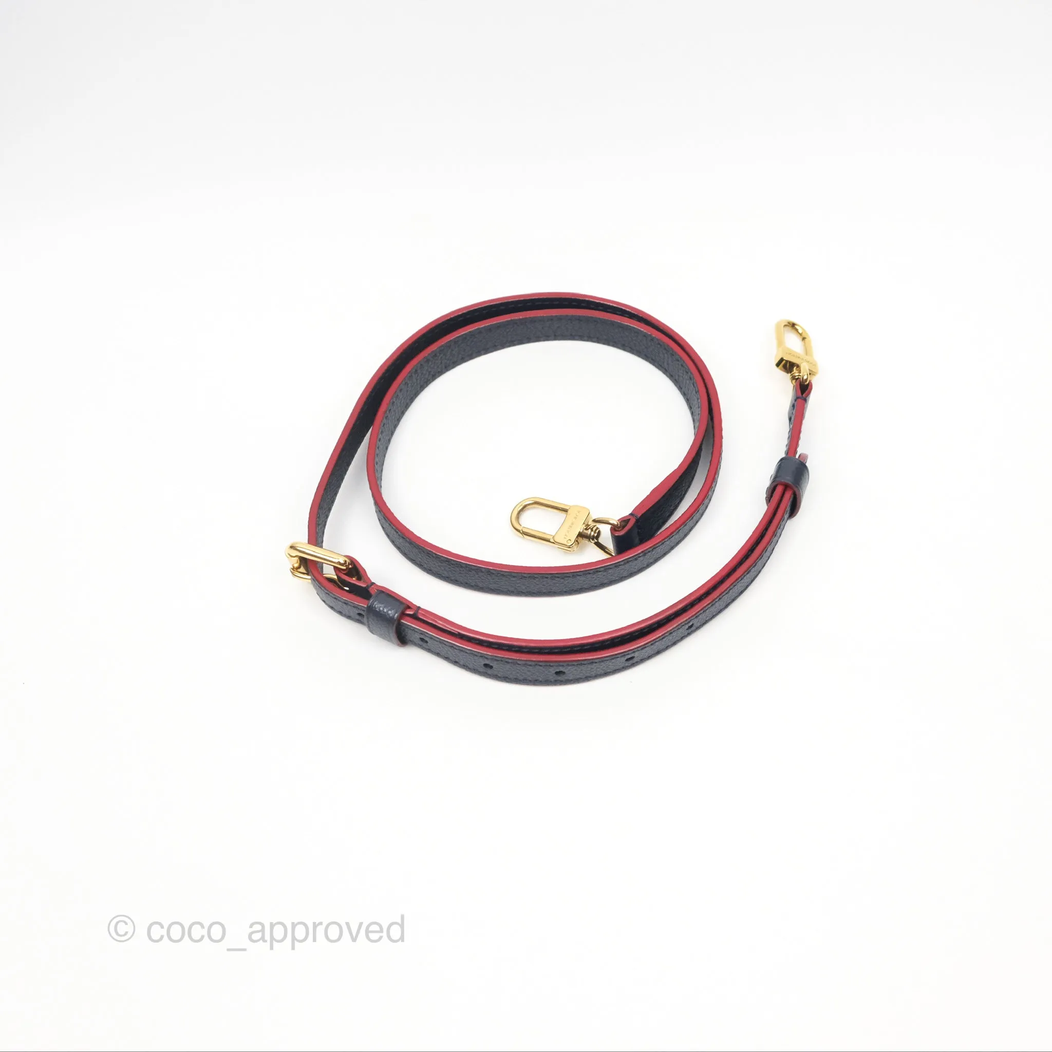 Louis Vuitton Empreinte Pochette Metis Marine Rouge