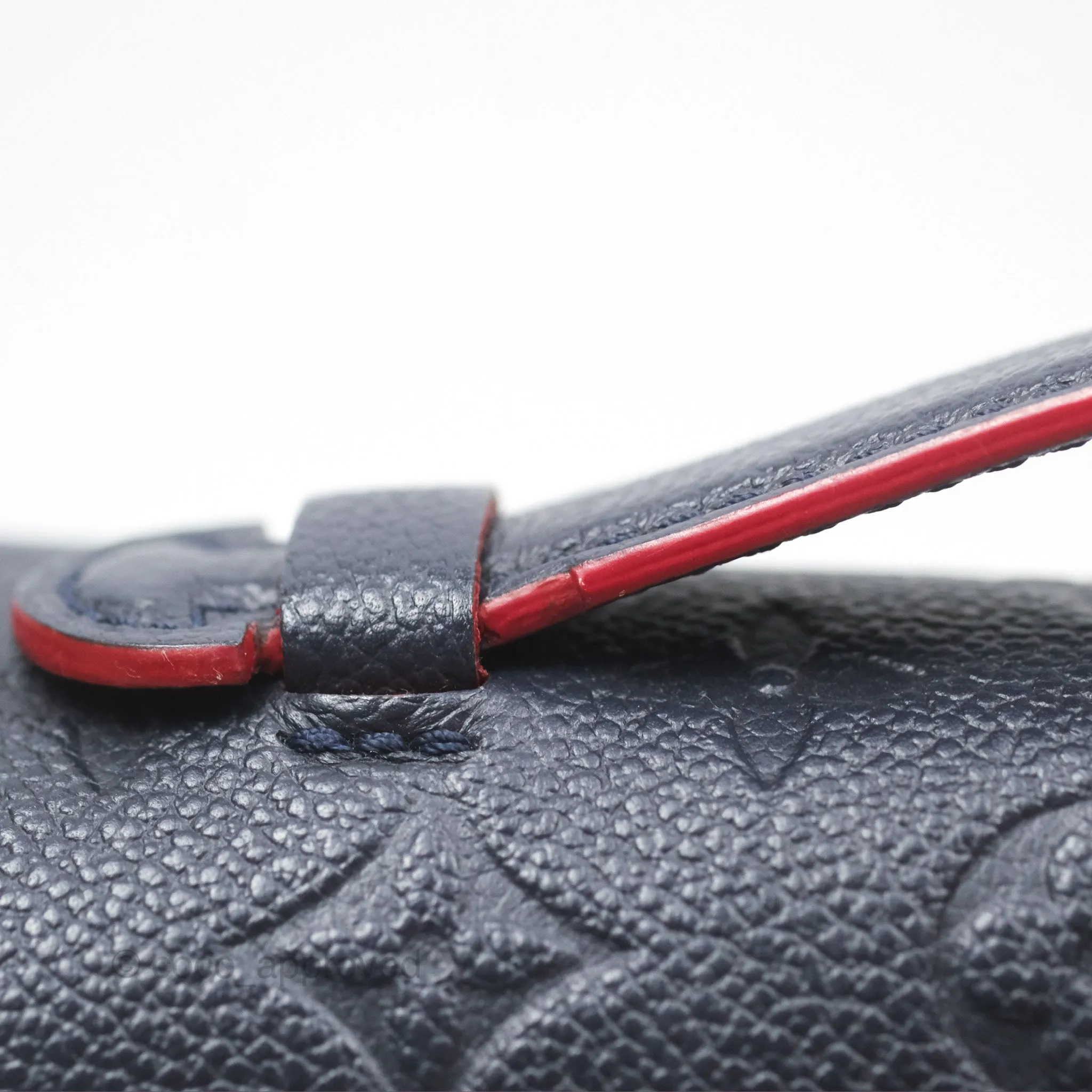 Louis Vuitton Empreinte Pochette Metis Marine Rouge