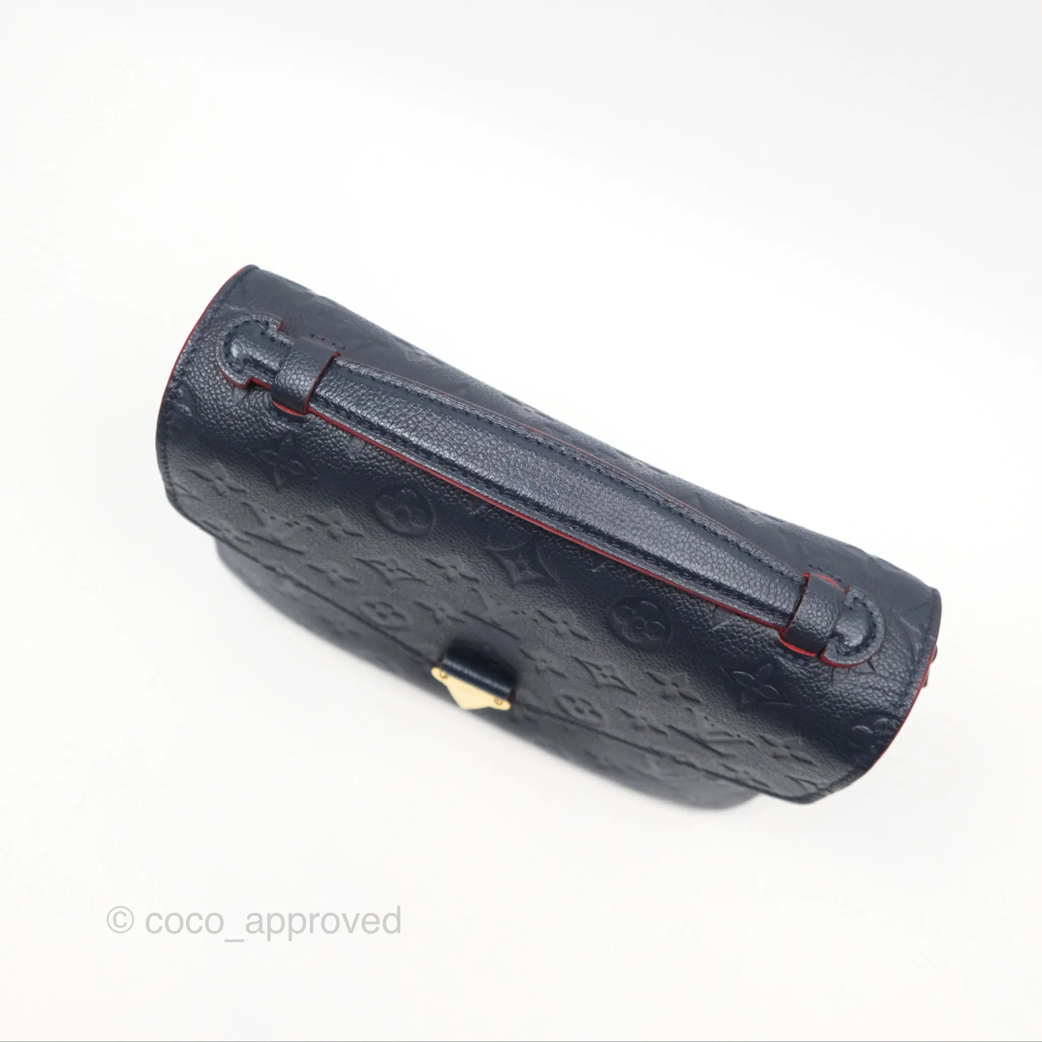 Louis Vuitton Empreinte Pochette Metis Marine Rouge