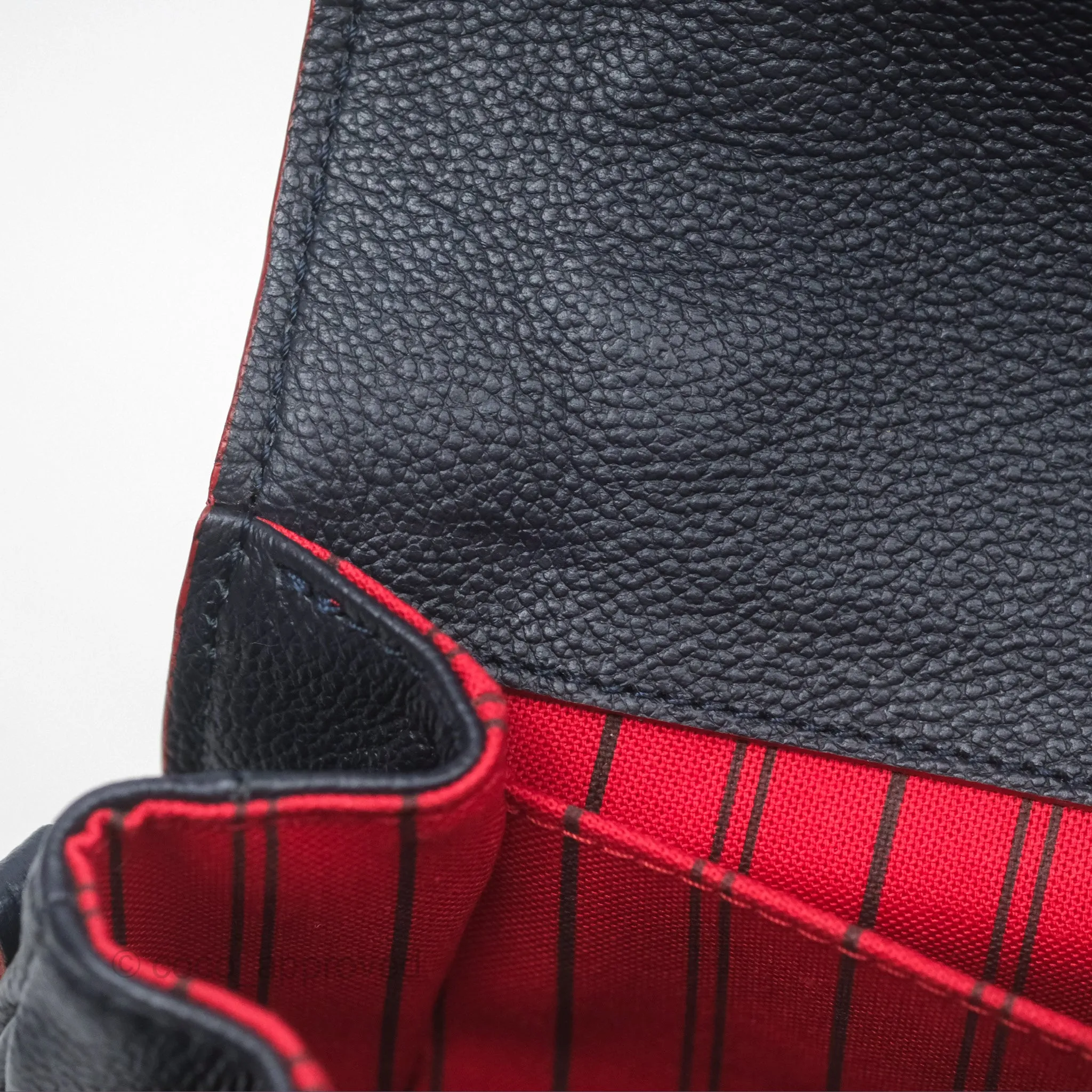 Louis Vuitton Empreinte Pochette Metis Marine Rouge