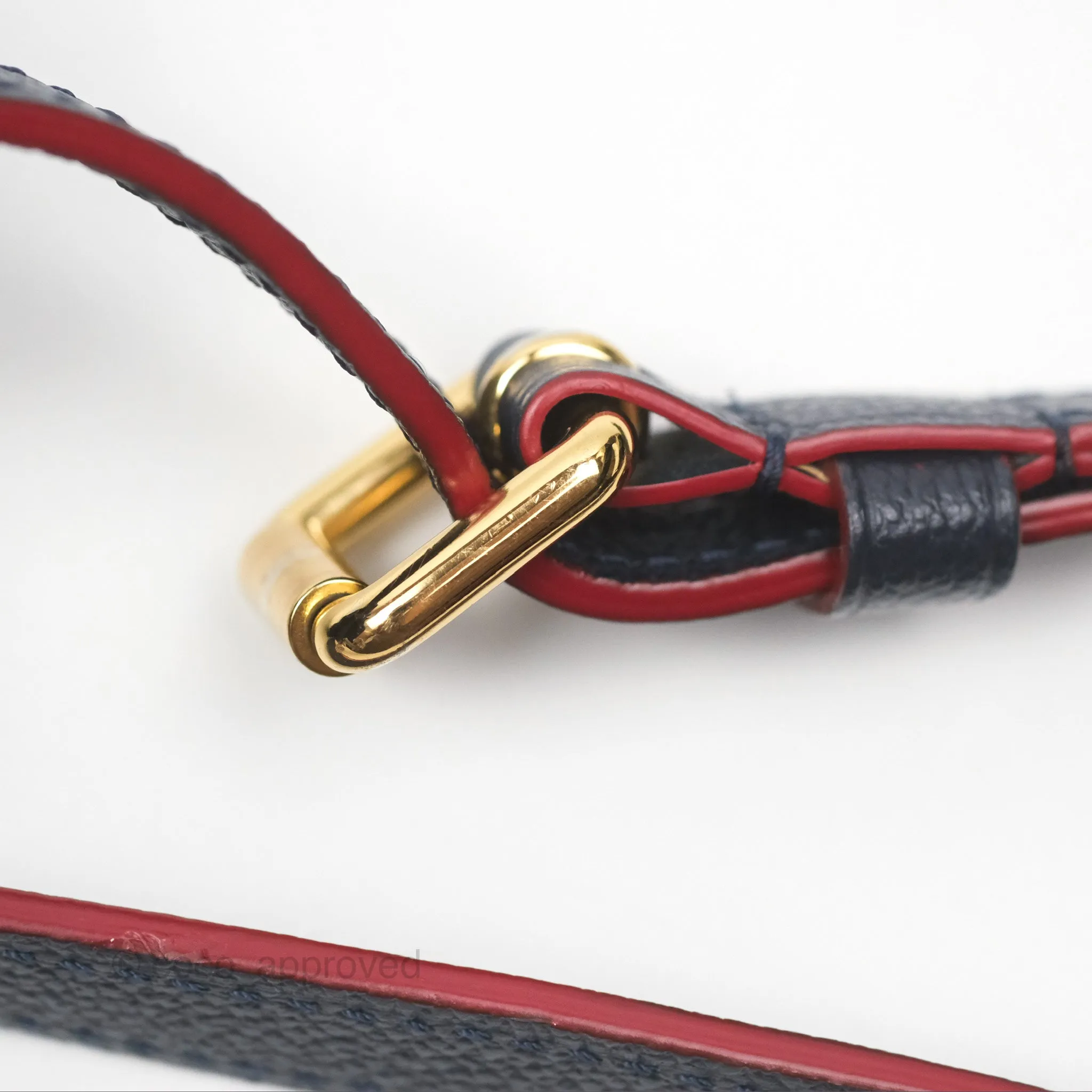 Louis Vuitton Empreinte Pochette Metis Marine Rouge