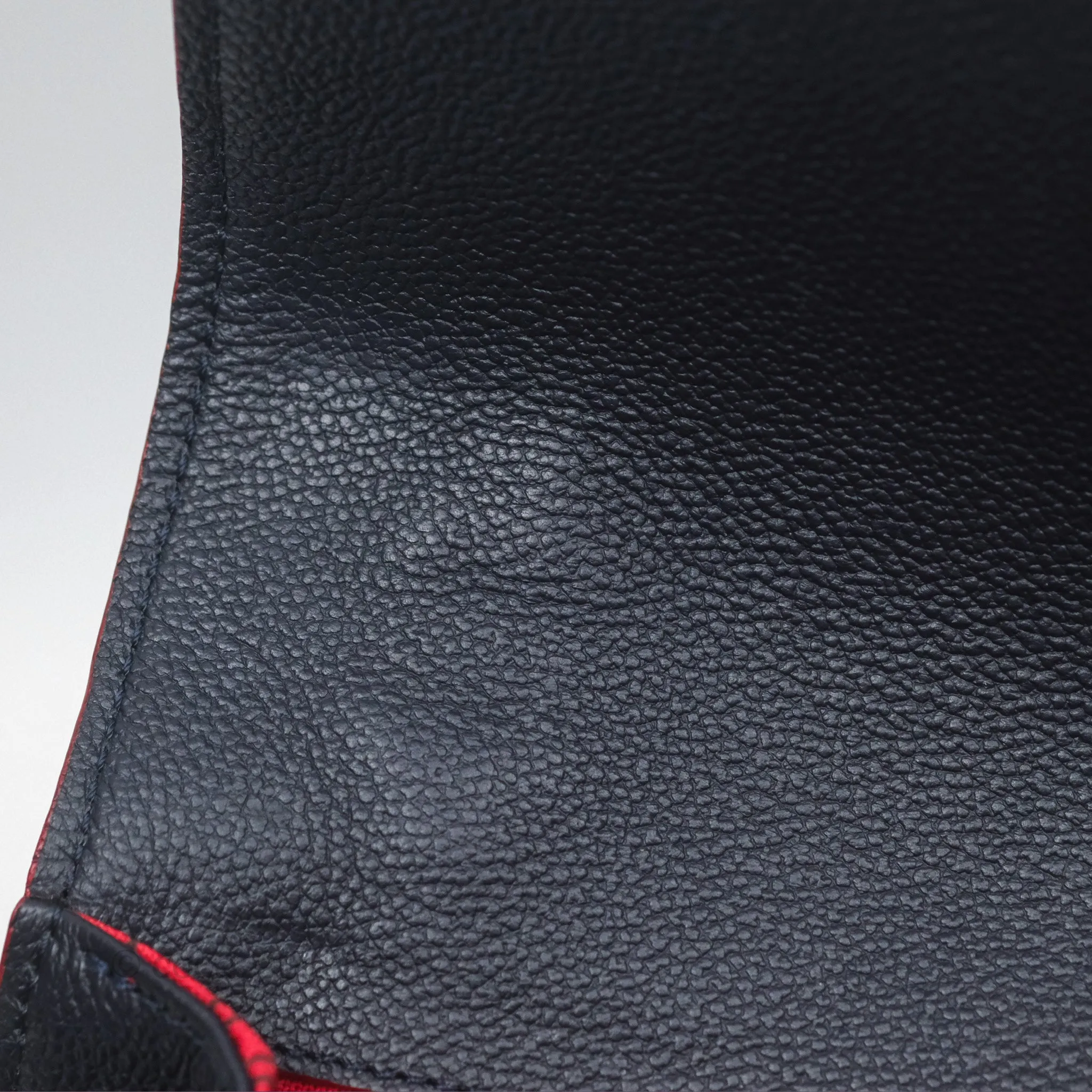 Louis Vuitton Empreinte Pochette Metis Marine Rouge
