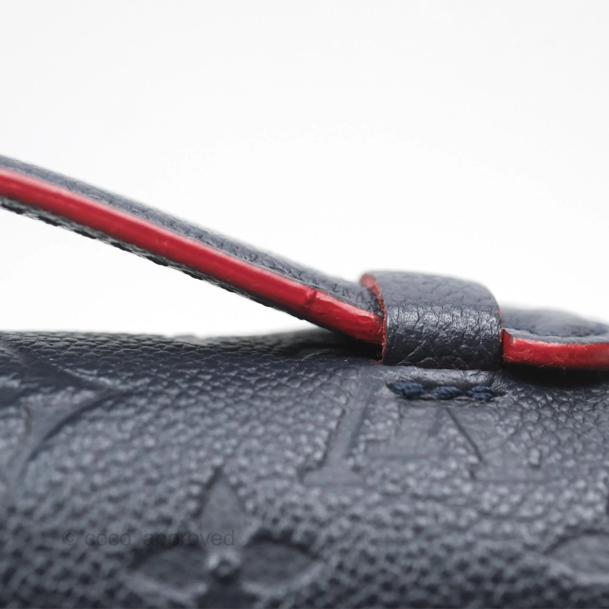 Louis Vuitton Empreinte Pochette Metis Marine Rouge