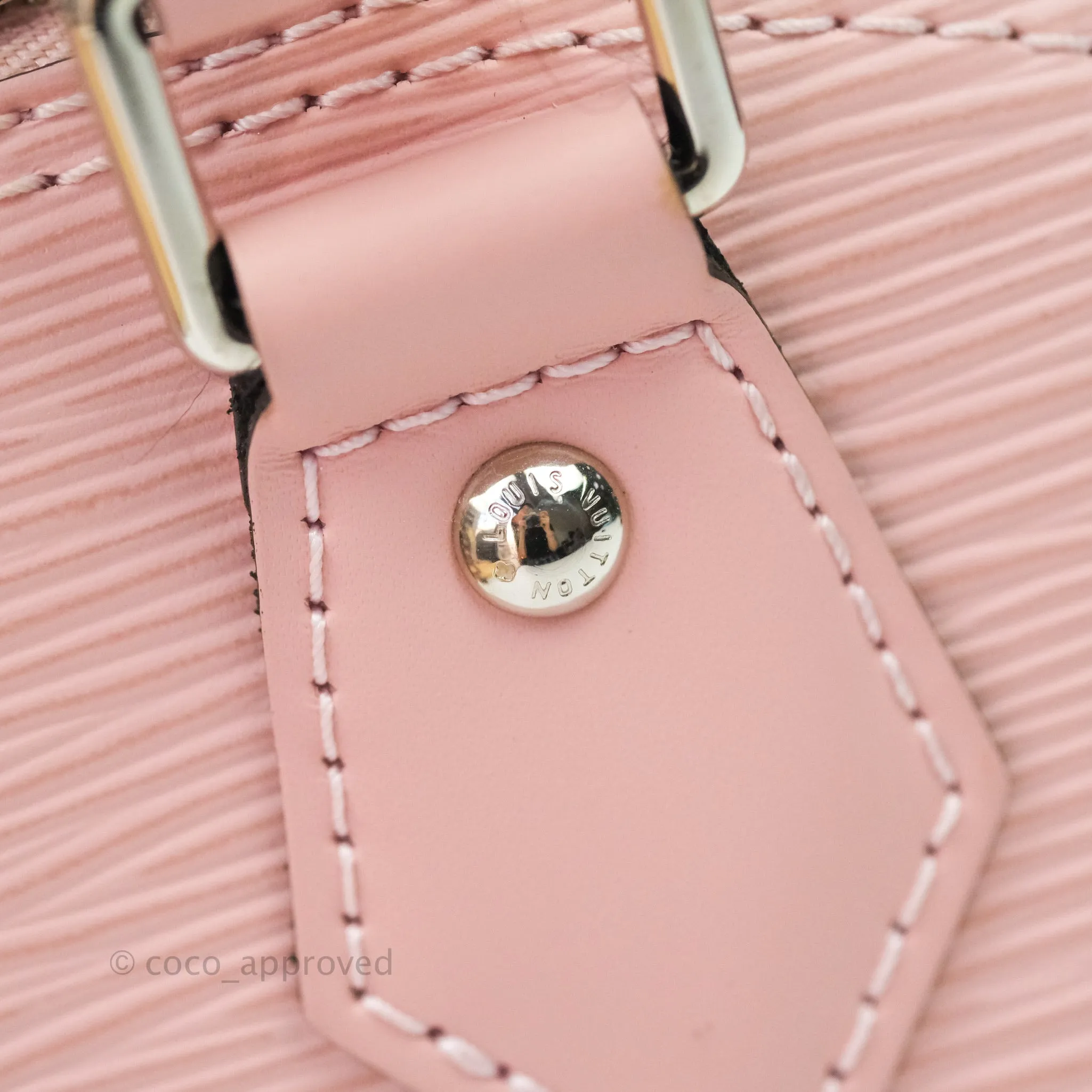 Louis Vuitton Epi Alma BB Pink