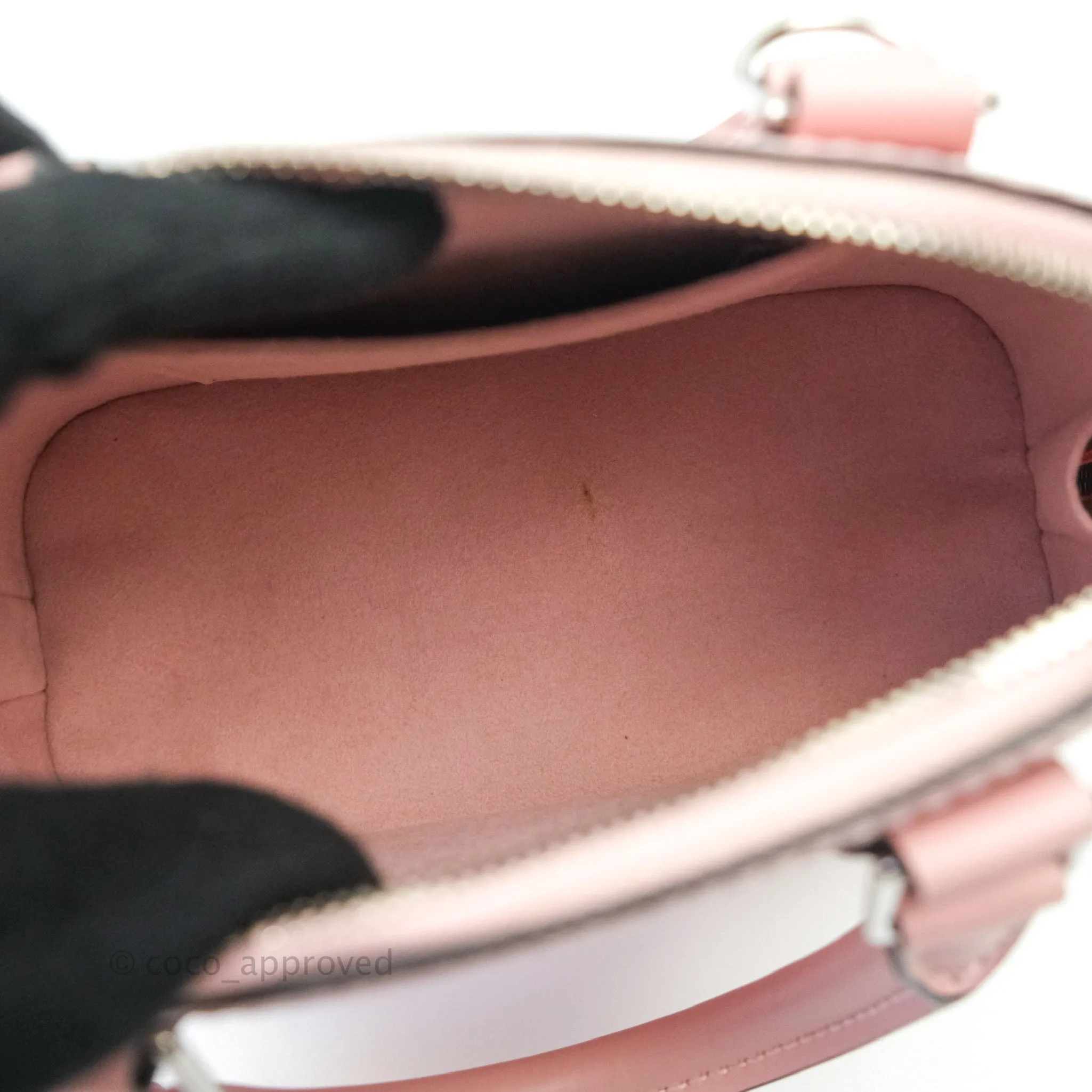 Louis Vuitton Epi Alma BB Pink
