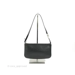 Louis Vuitton Epi Pochette Accessories NM Black