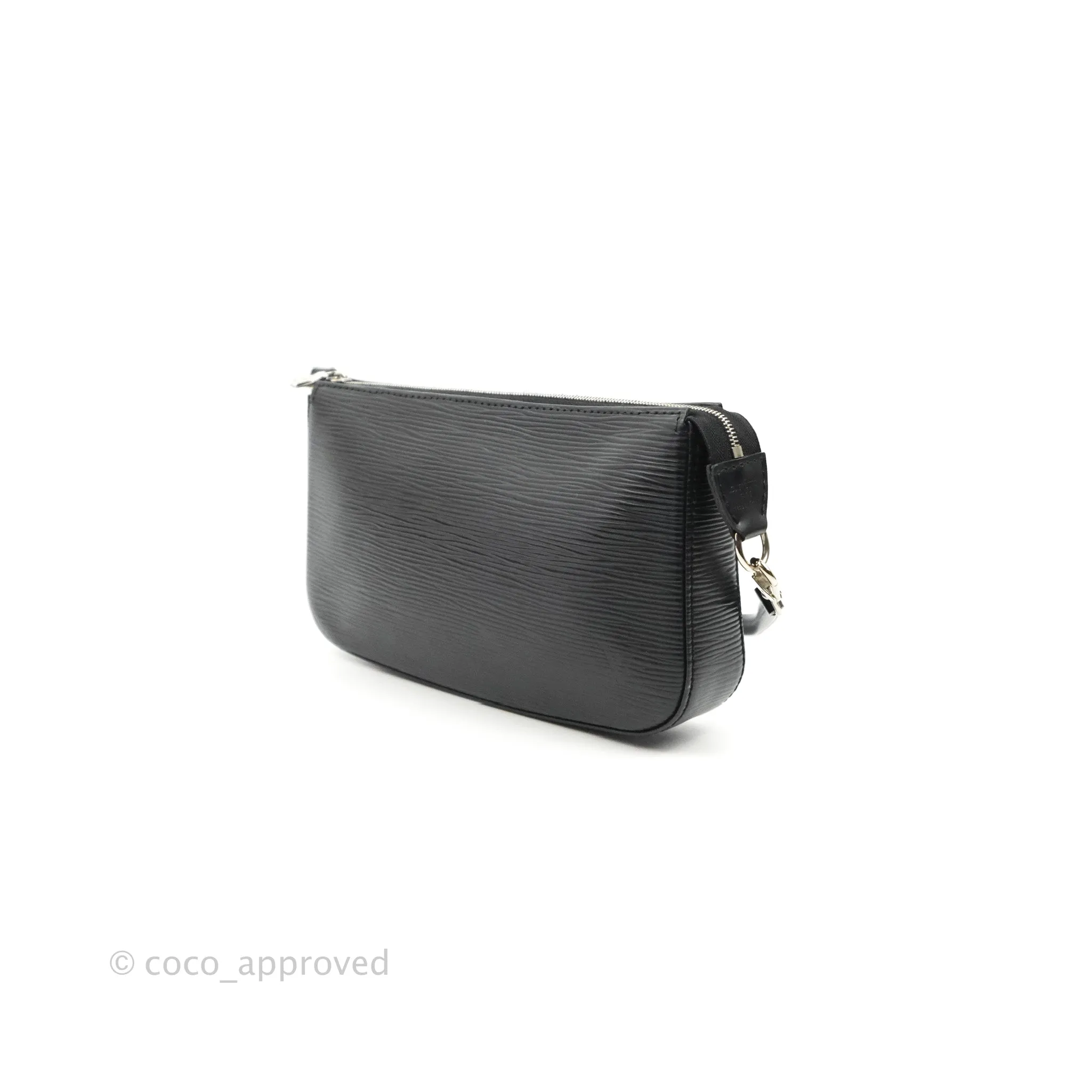 Louis Vuitton Epi Pochette Accessories NM Black