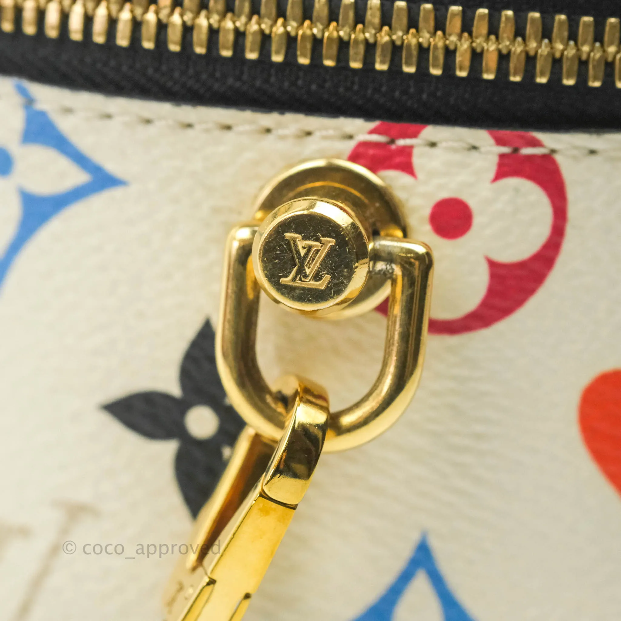 Louis Vuitton Game On Vanity PM White Heart Monogram