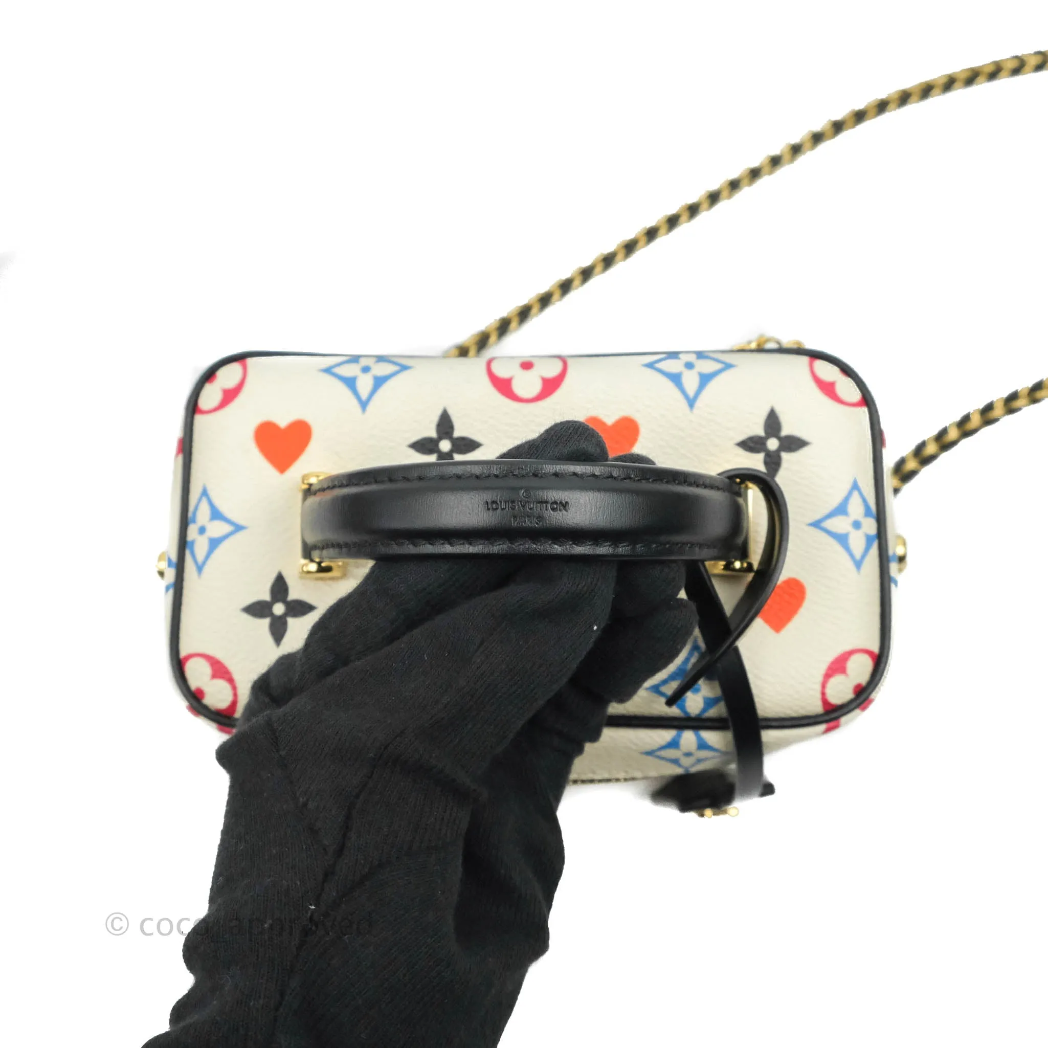 Louis Vuitton Game On Vanity PM White Heart Monogram