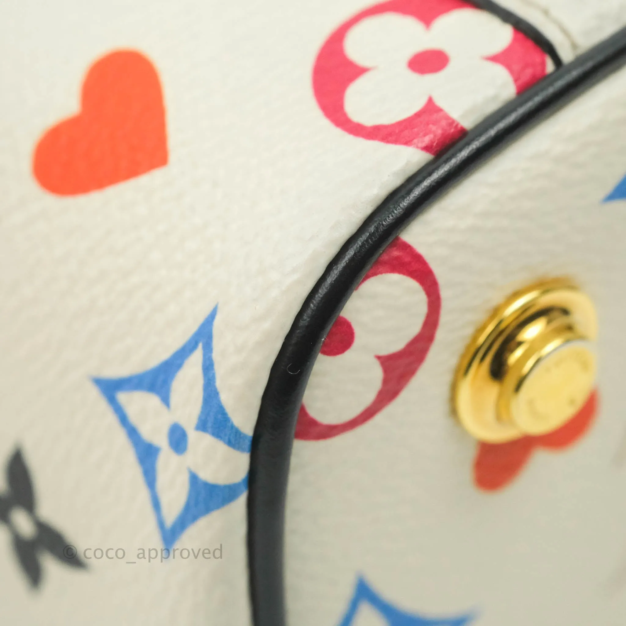 Louis Vuitton Game On Vanity PM White Heart Monogram