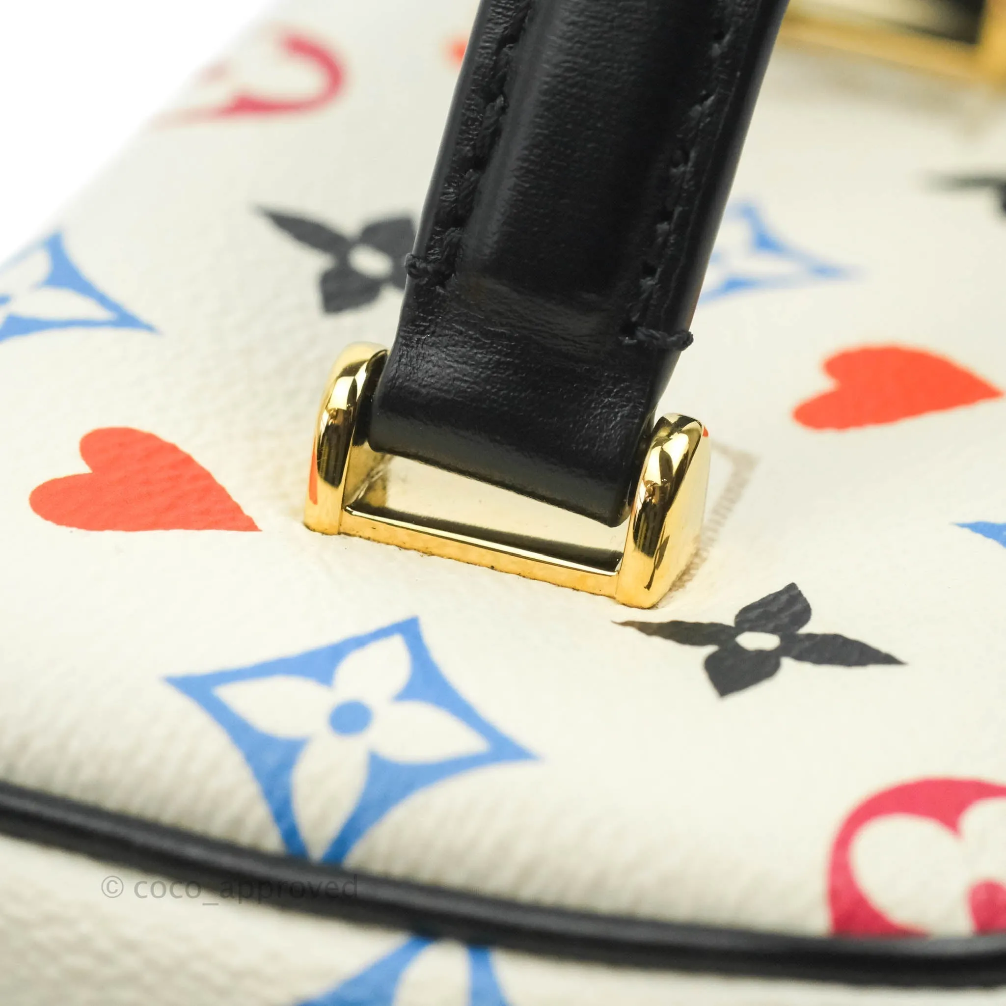 Louis Vuitton Game On Vanity PM White Heart Monogram