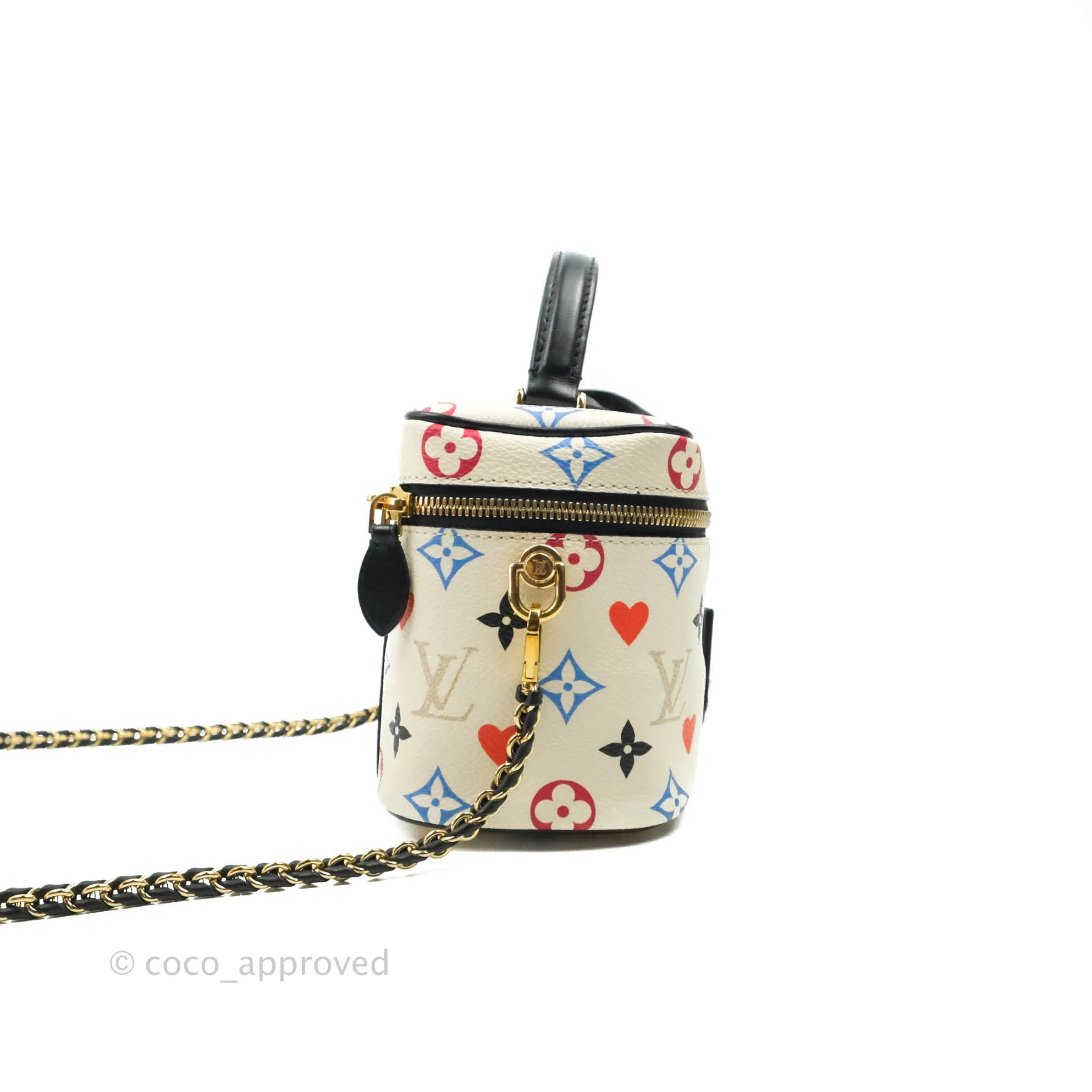 Louis Vuitton Game On Vanity PM White Heart Monogram