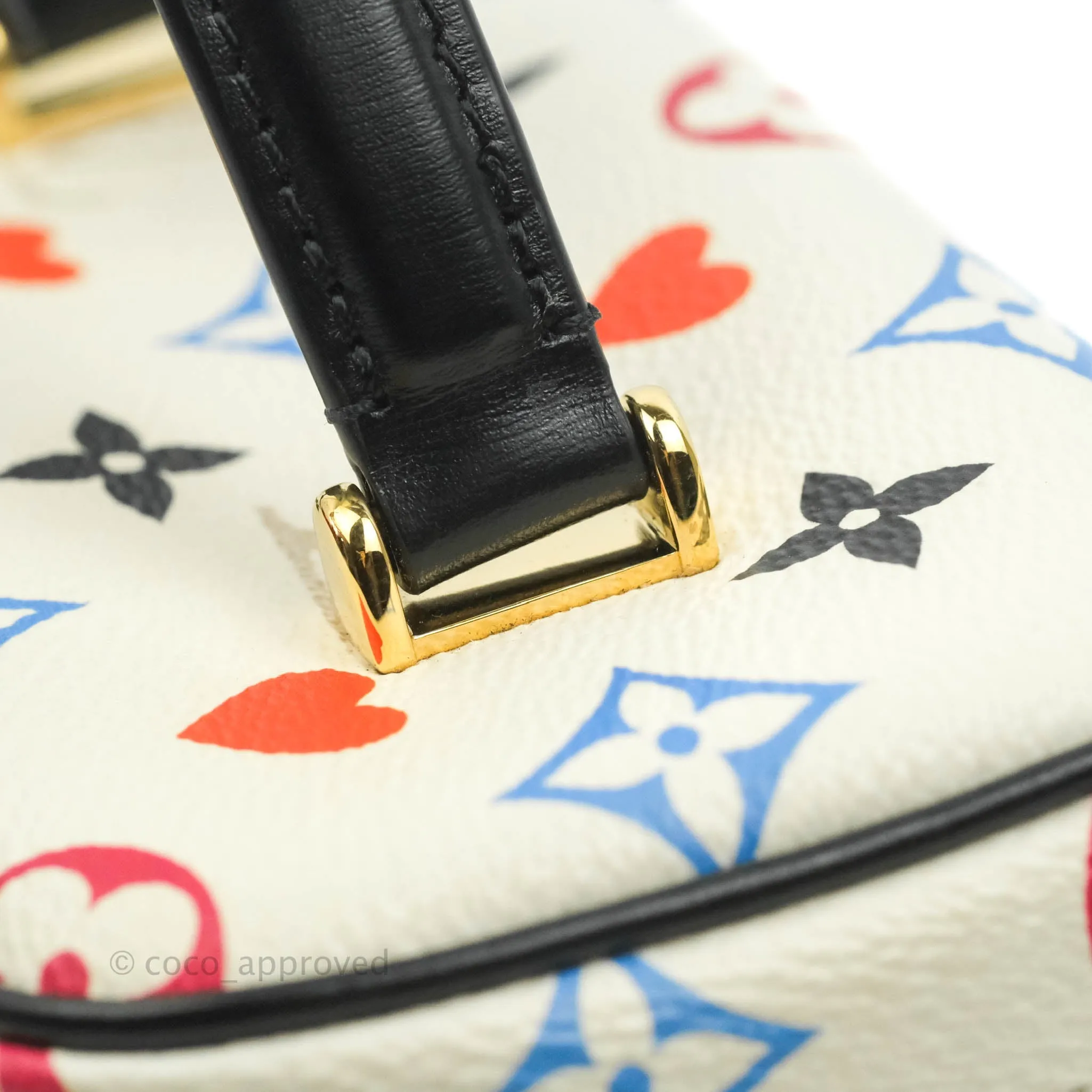 Louis Vuitton Game On Vanity PM White Heart Monogram