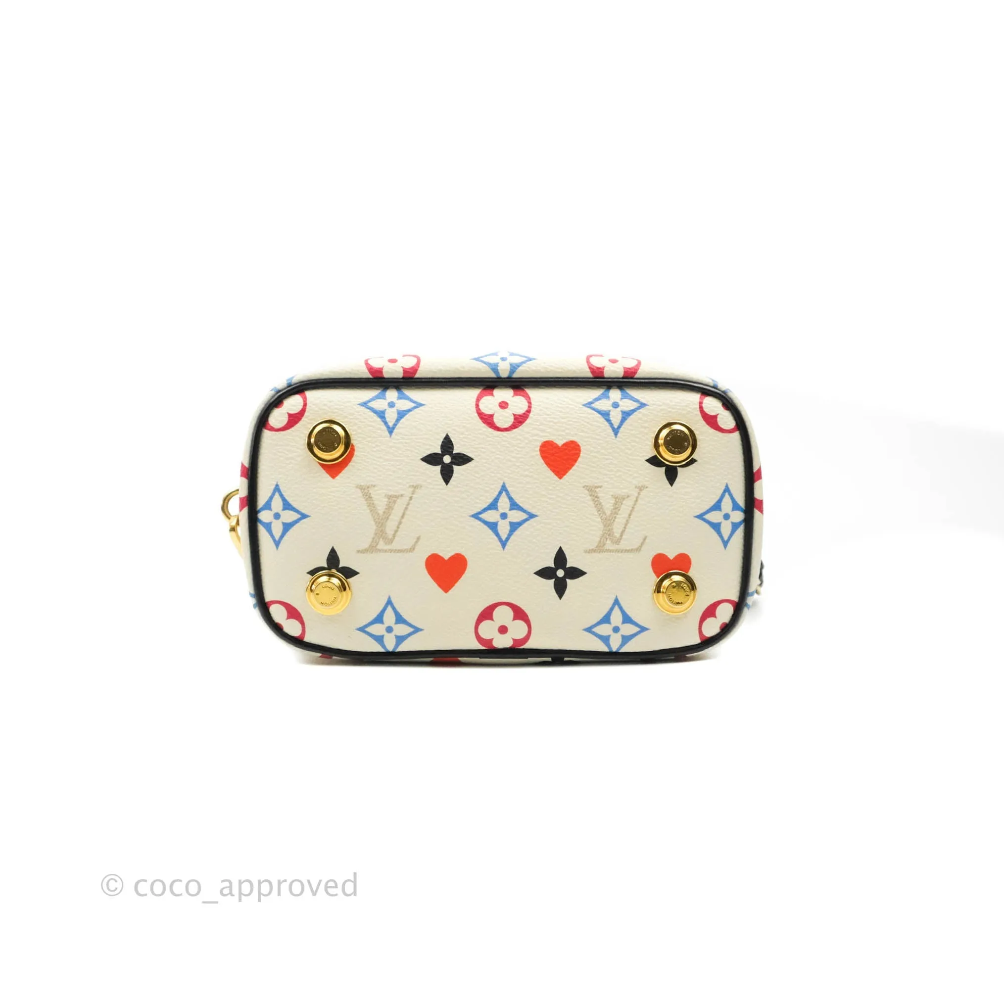 Louis Vuitton Game On Vanity PM White Heart Monogram
