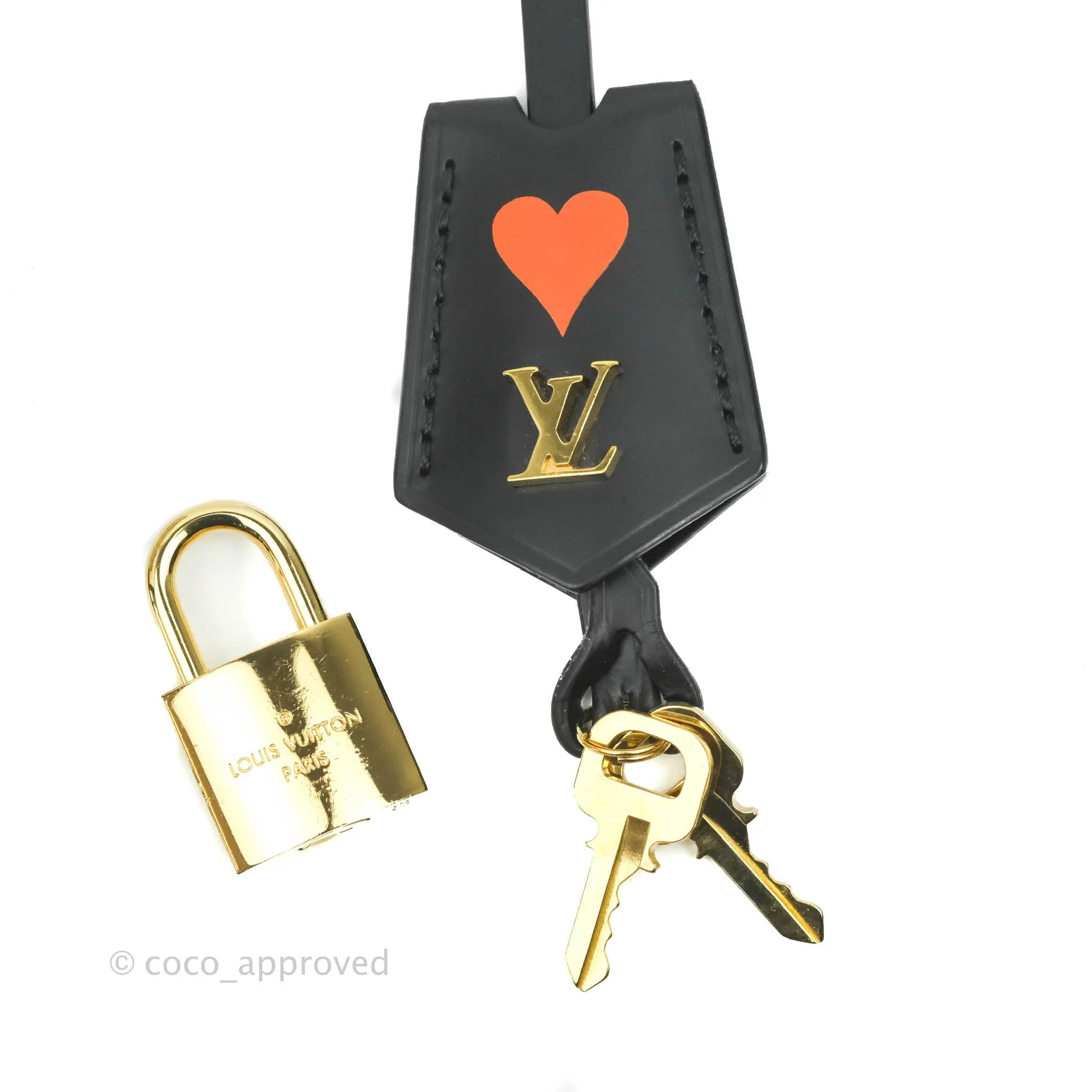 Louis Vuitton Game On Vanity PM White Heart Monogram