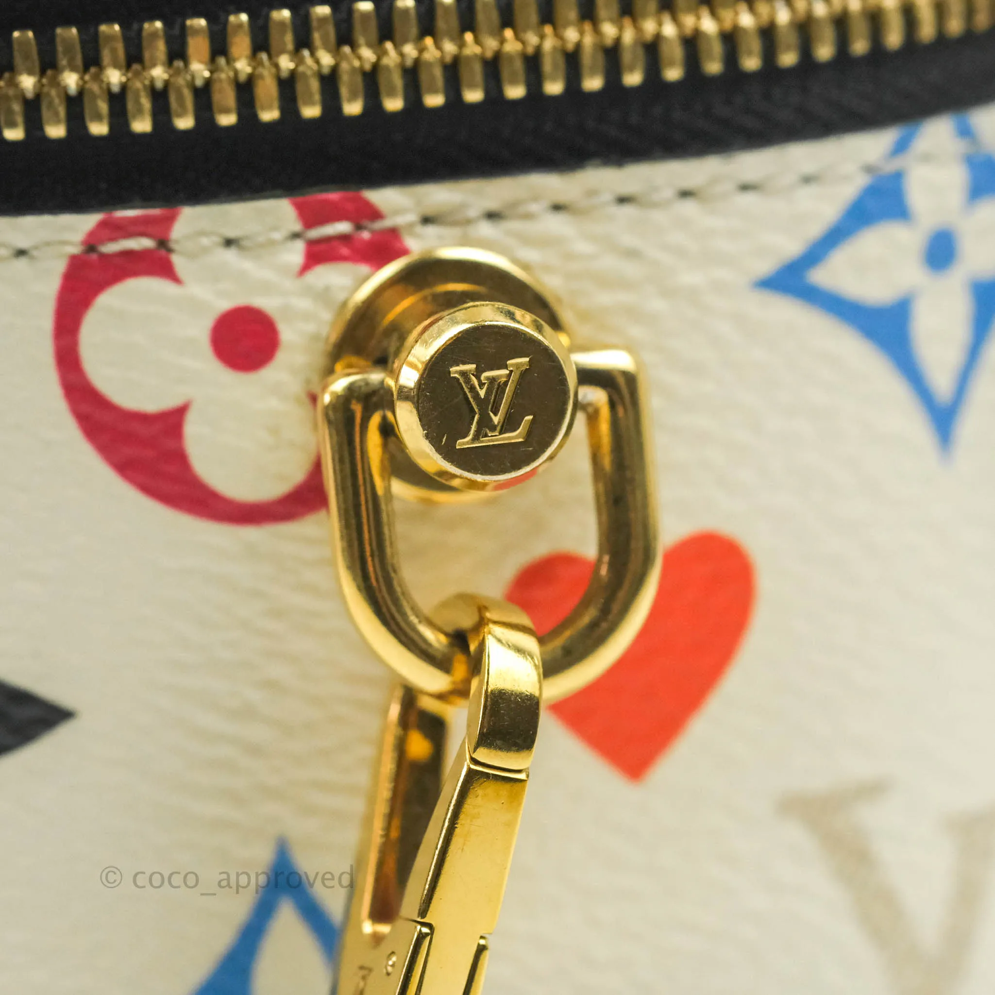 Louis Vuitton Game On Vanity PM White Heart Monogram