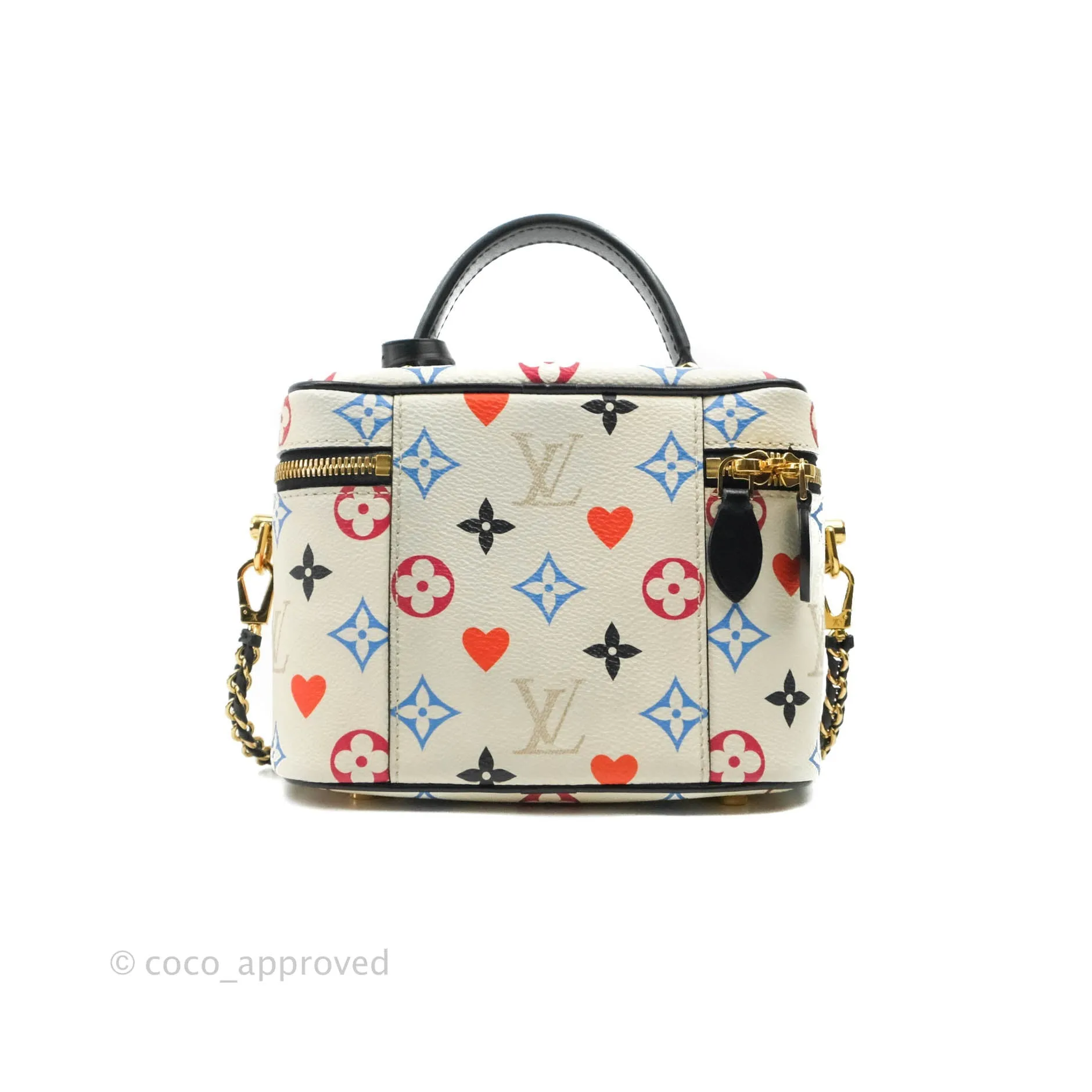 Louis Vuitton Game On Vanity PM White Heart Monogram