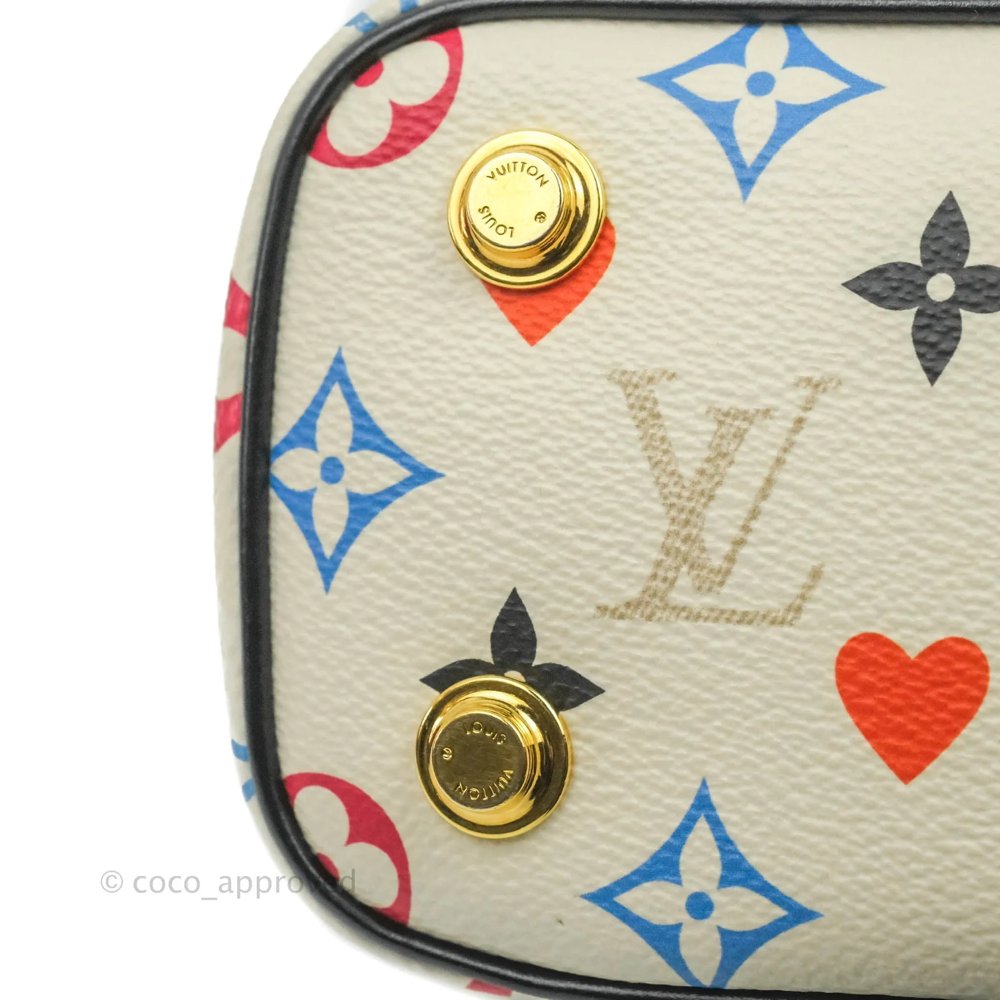 Louis Vuitton Game On Vanity PM White Heart Monogram