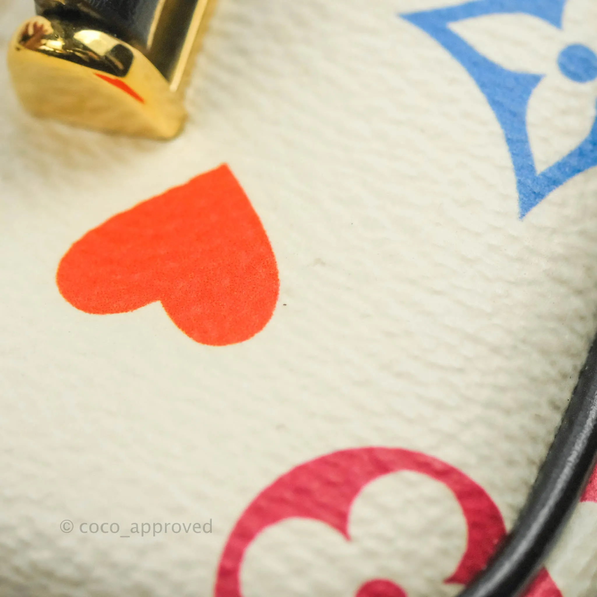 Louis Vuitton Game On Vanity PM White Heart Monogram