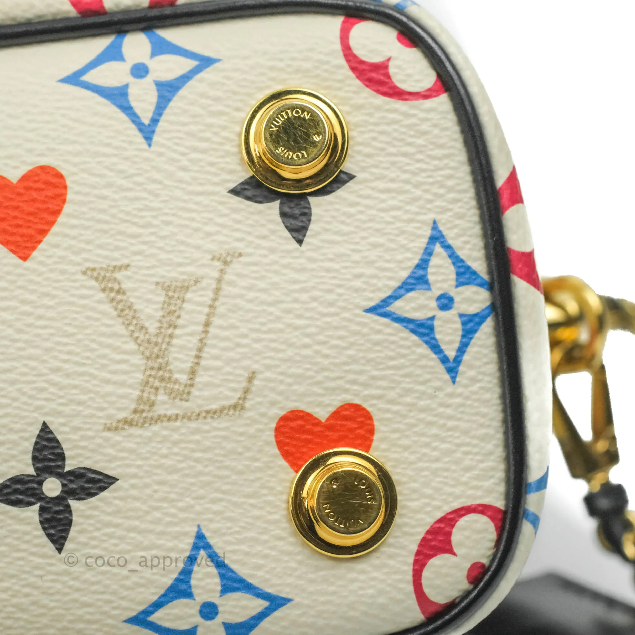 Louis Vuitton Game On Vanity PM White Heart Monogram