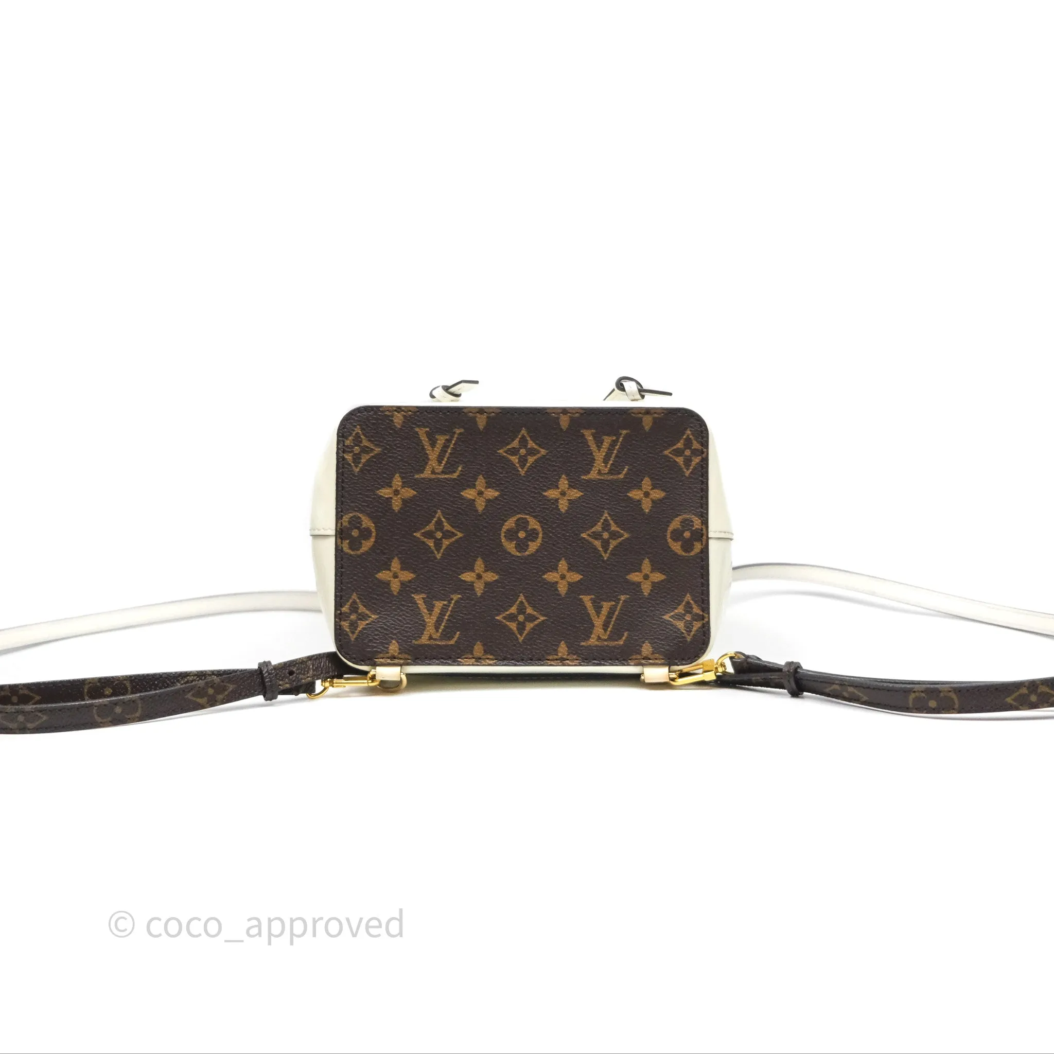 Louis Vuitton Hot Springs Backpack Monogram Patent Snow