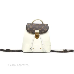 Louis Vuitton Hot Springs Backpack Monogram Patent Snow