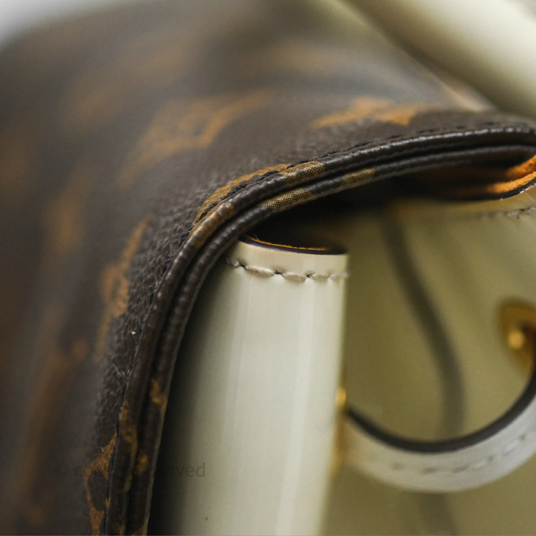 Louis Vuitton Hot Springs Backpack Monogram Patent Snow