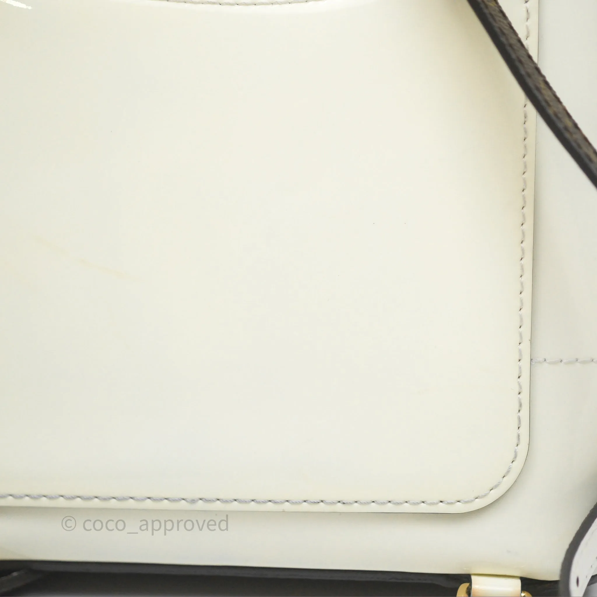 Louis Vuitton Hot Springs Backpack Monogram Patent Snow